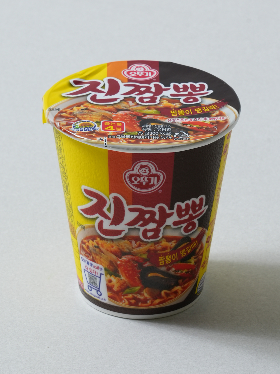 오뚜기 진짬뽕 미니컵 75 g
