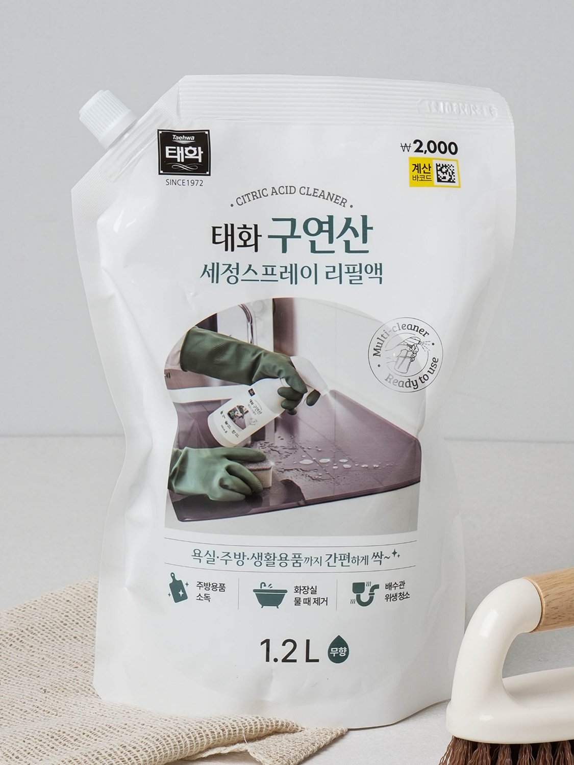 Taehwa Citric Acid Spray Refill 1.2 L