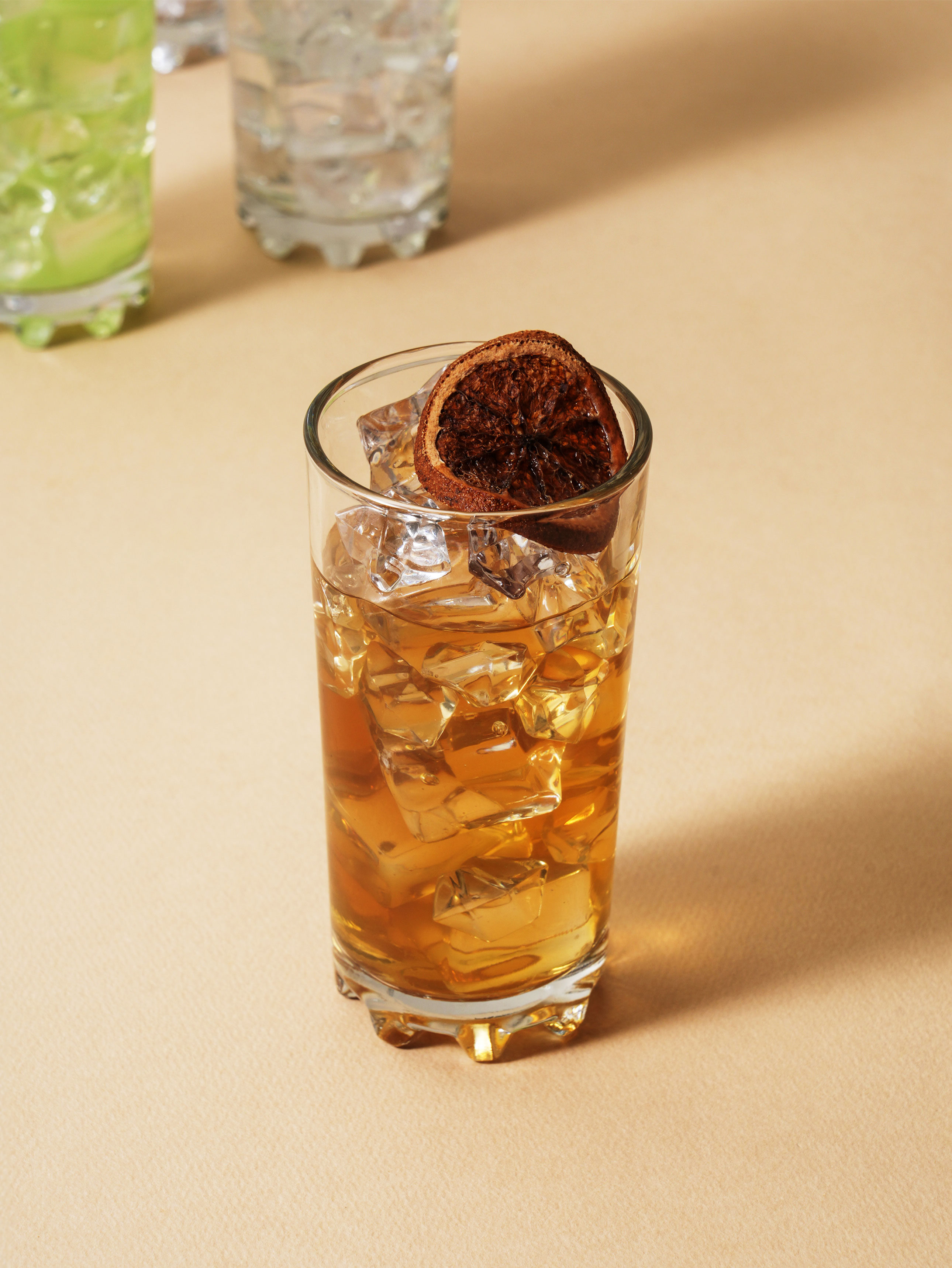 Clear straight glass glasses 300 ml, 4 packs