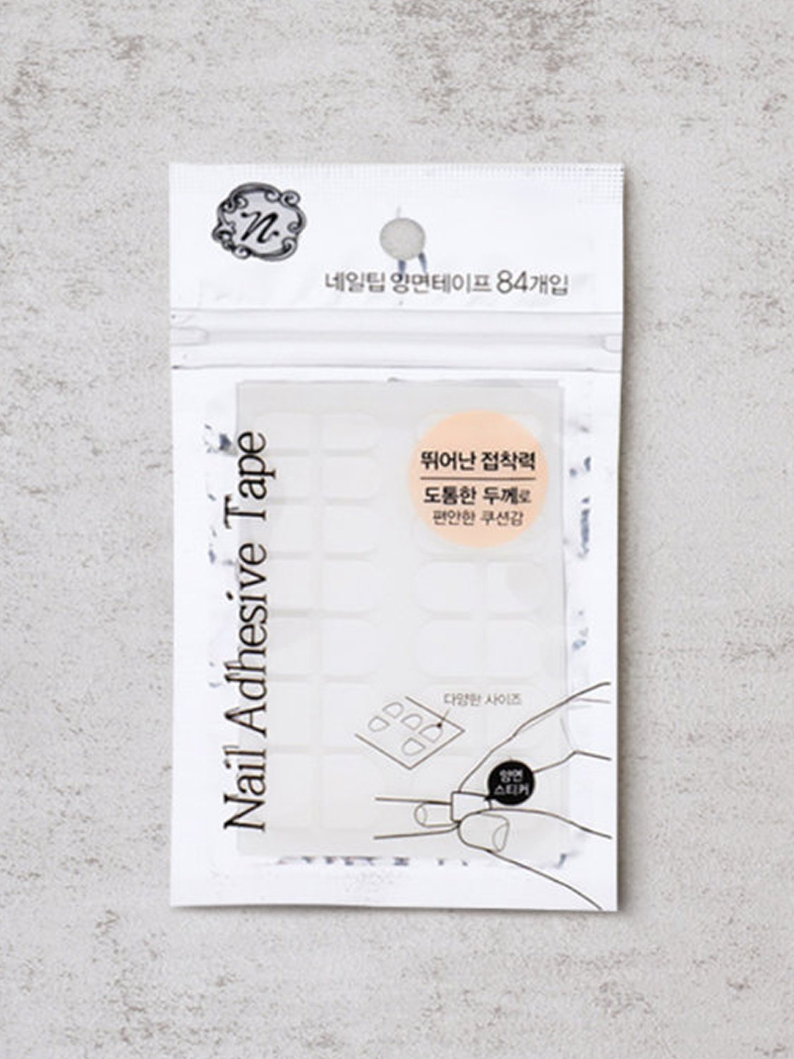 Double-sided tape for attaching nail tips (84P)