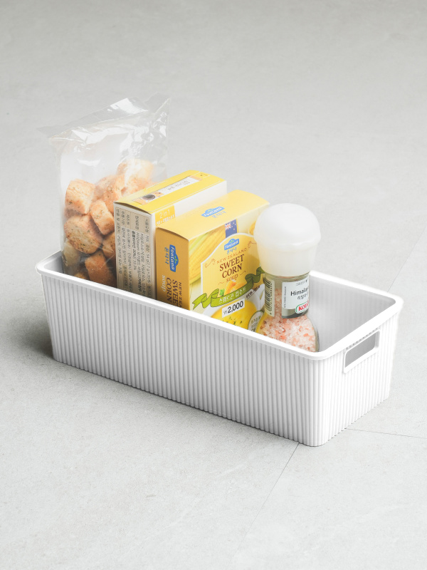Modern Them Bar Board Basket (28*12*8cm)_Ivory