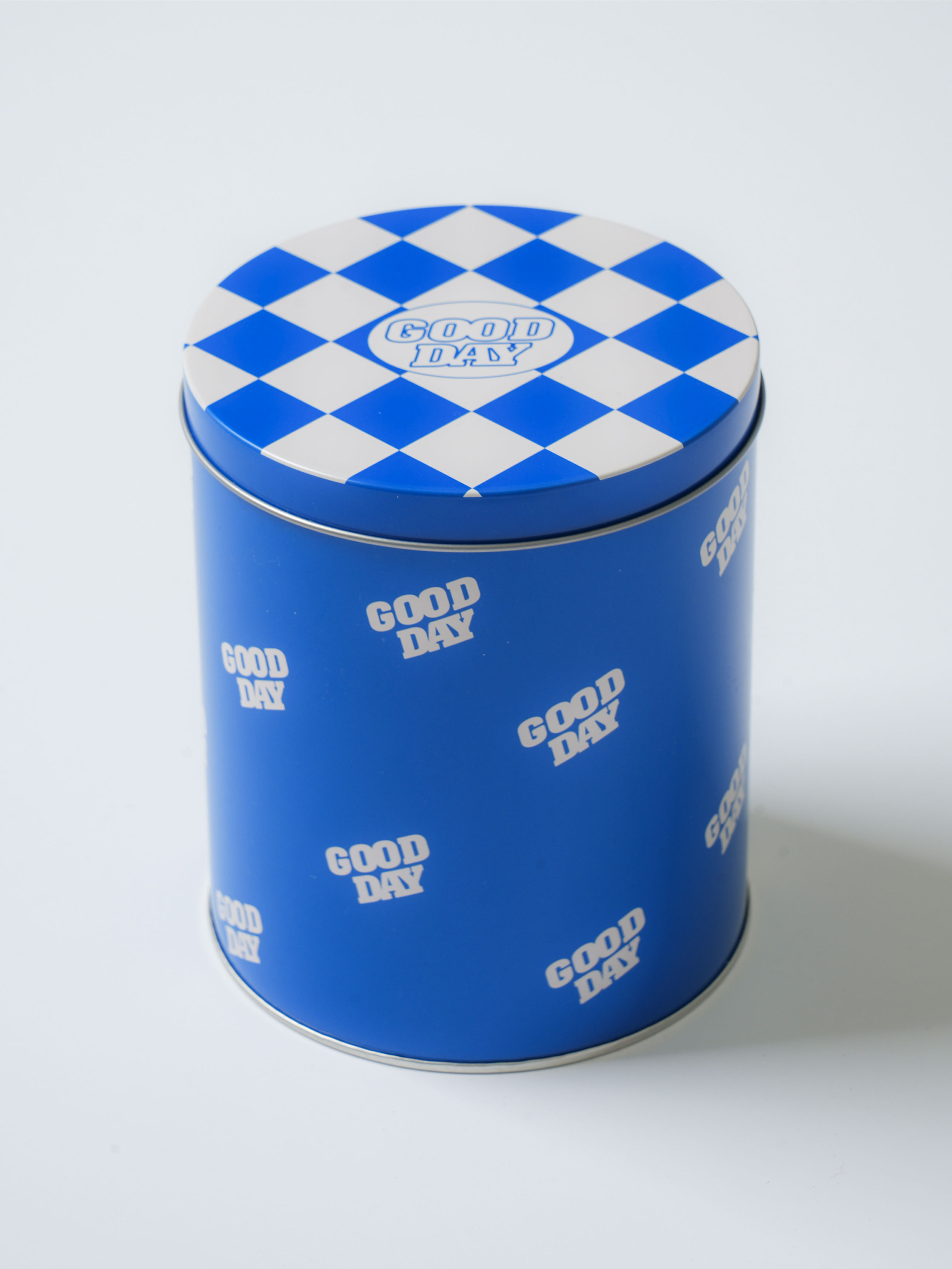 Good Day Cylindrical Tin Case