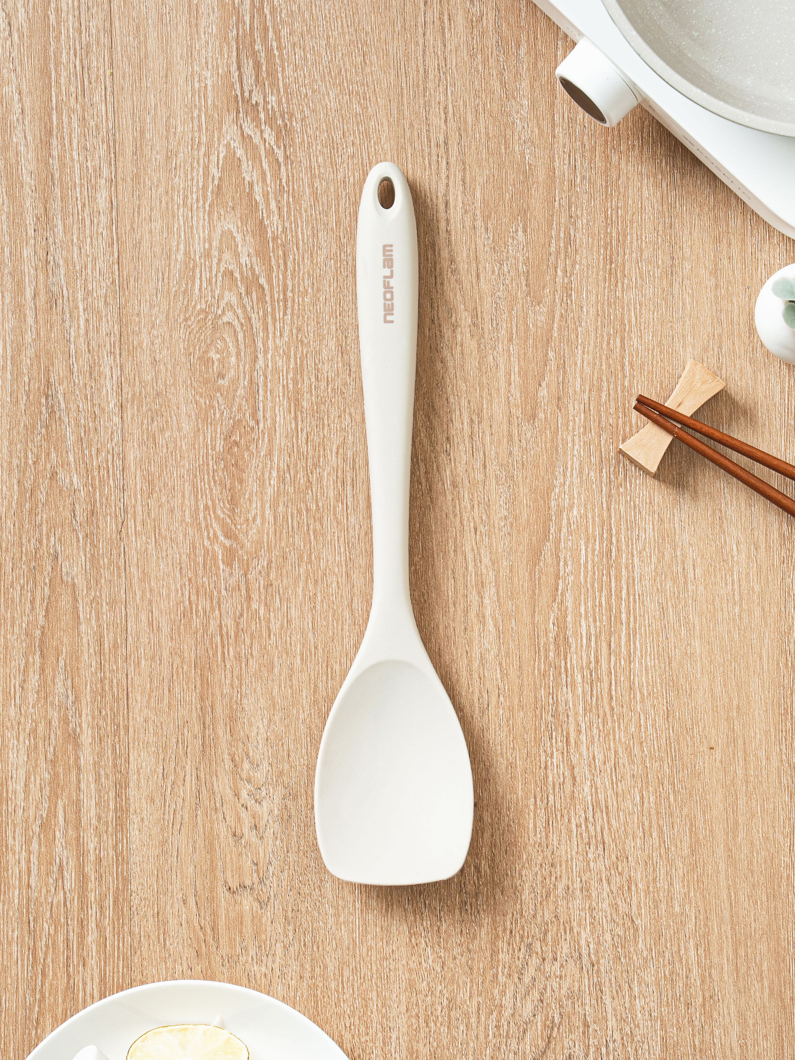Neoflam silicone straight spatula