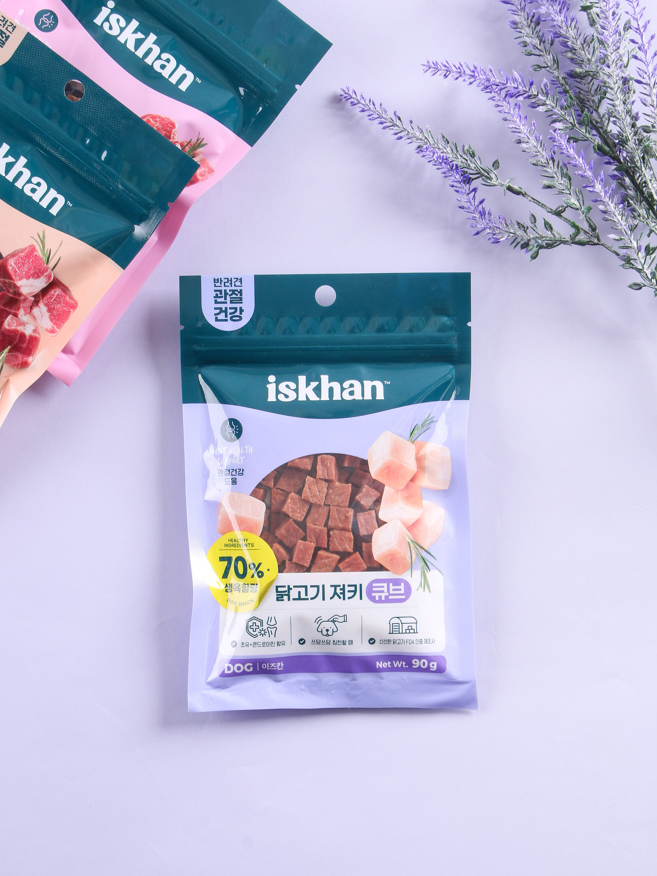 [Pet] Izukan Chicken Cube Jerky 90 g