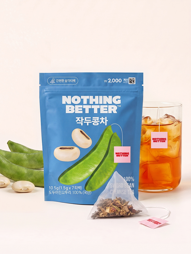 낫띵베럴 작두콩차 1.5g x 7 티백