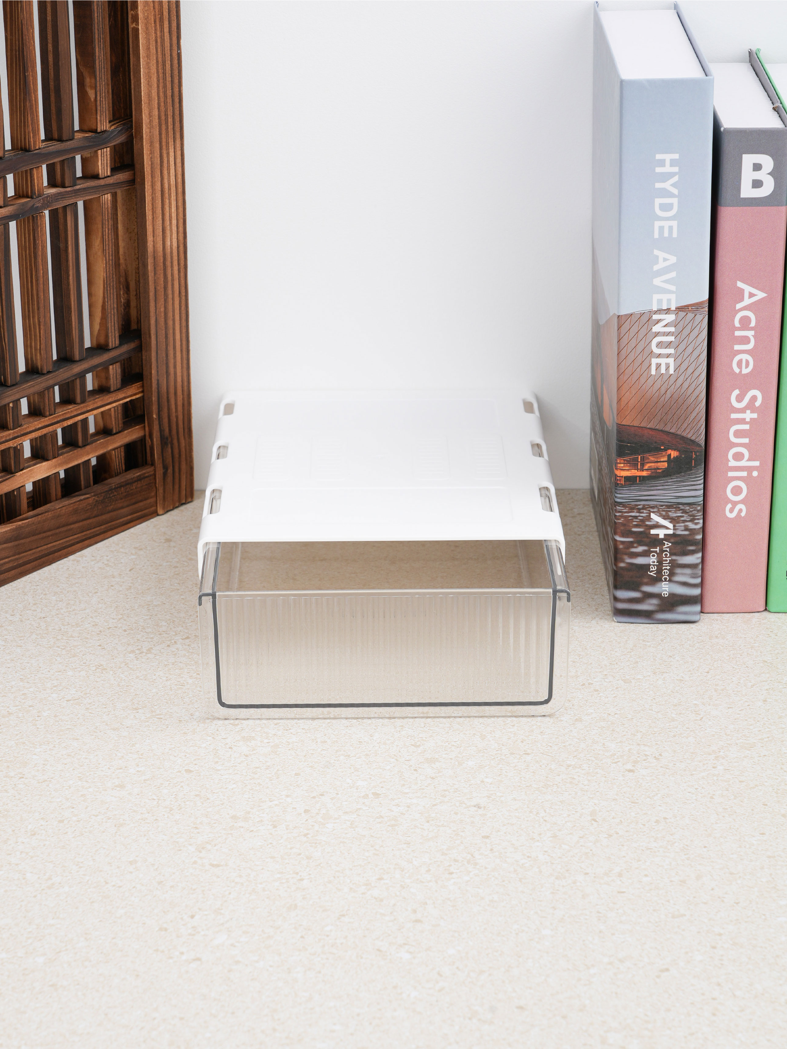 Attached multi-purpose drawer 17