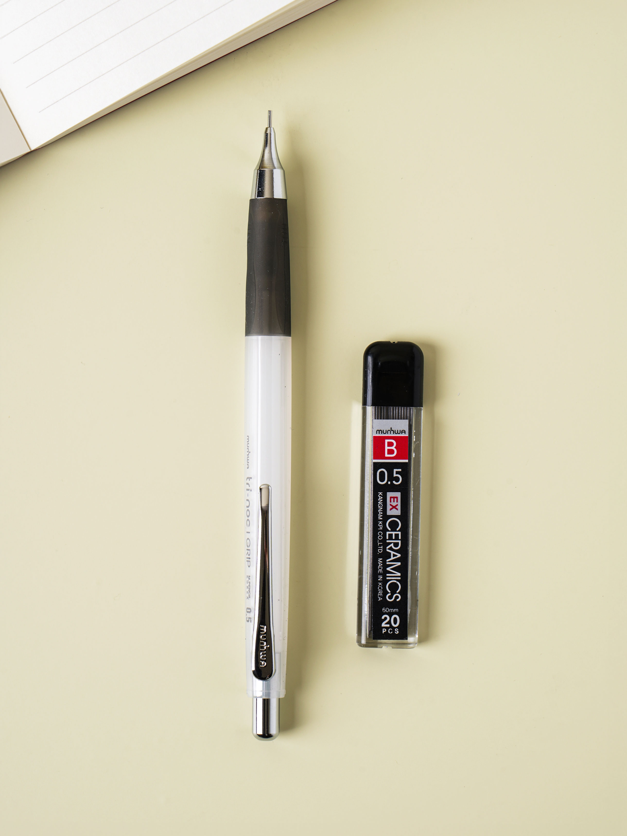 Culture Triangular Grip Sharp & Lead Set 0.5 mm