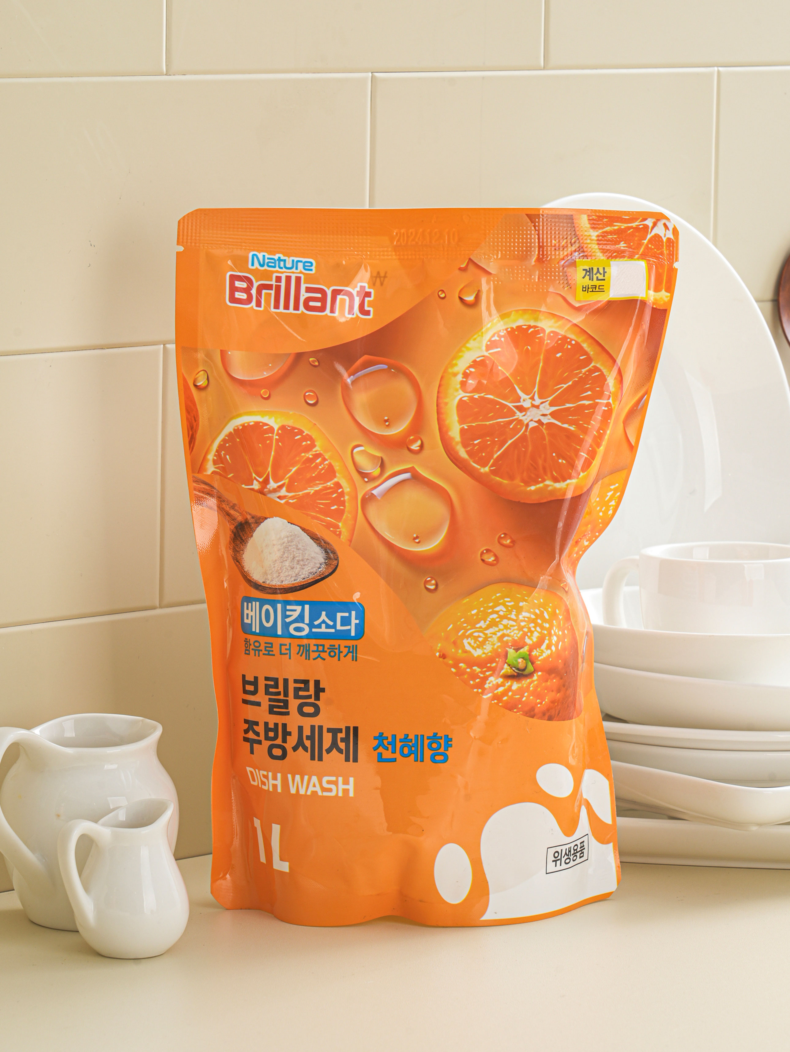 천혜향 주방 세제 리필 타입 1 L