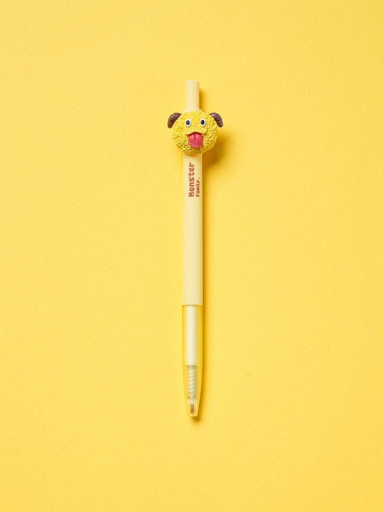 Yellow Monster Gel Pen 0.5 mm Black