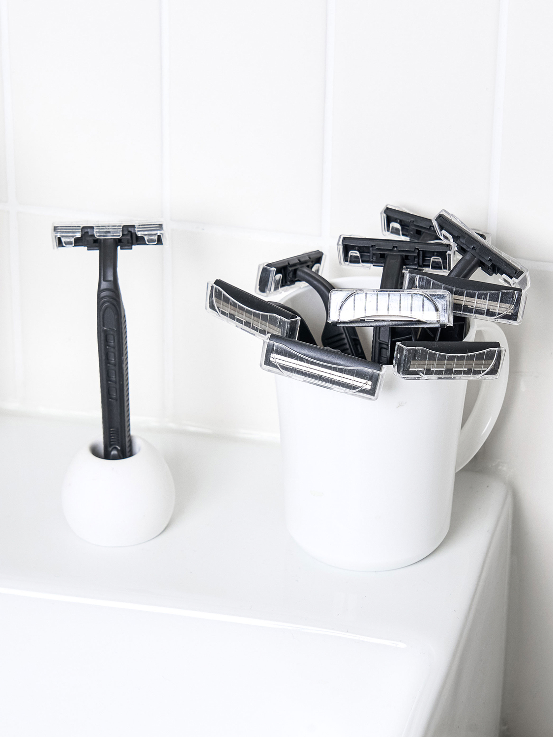 10 double blade portable razors