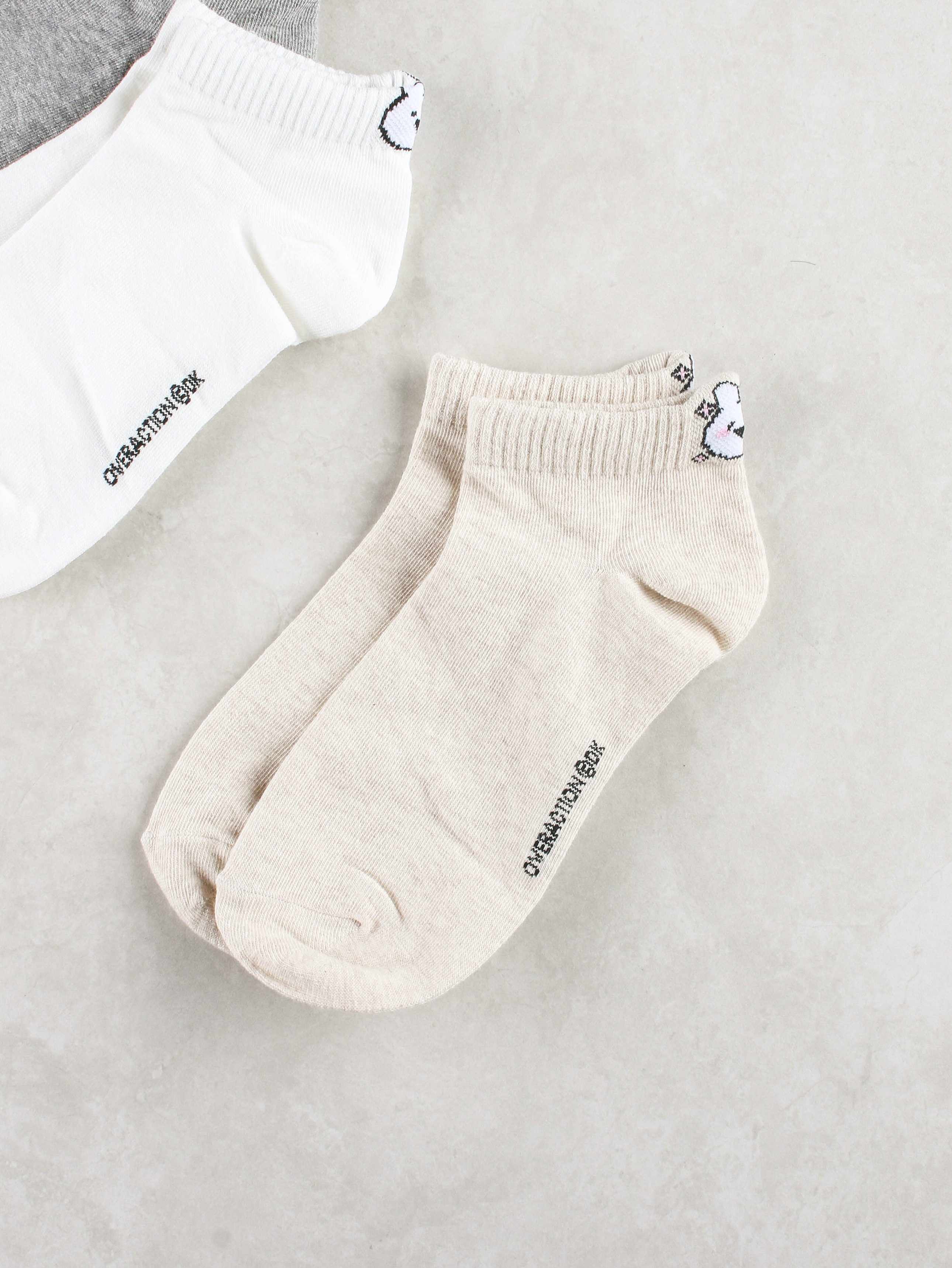 Overaction Rabbit Women's Single-neck Socks