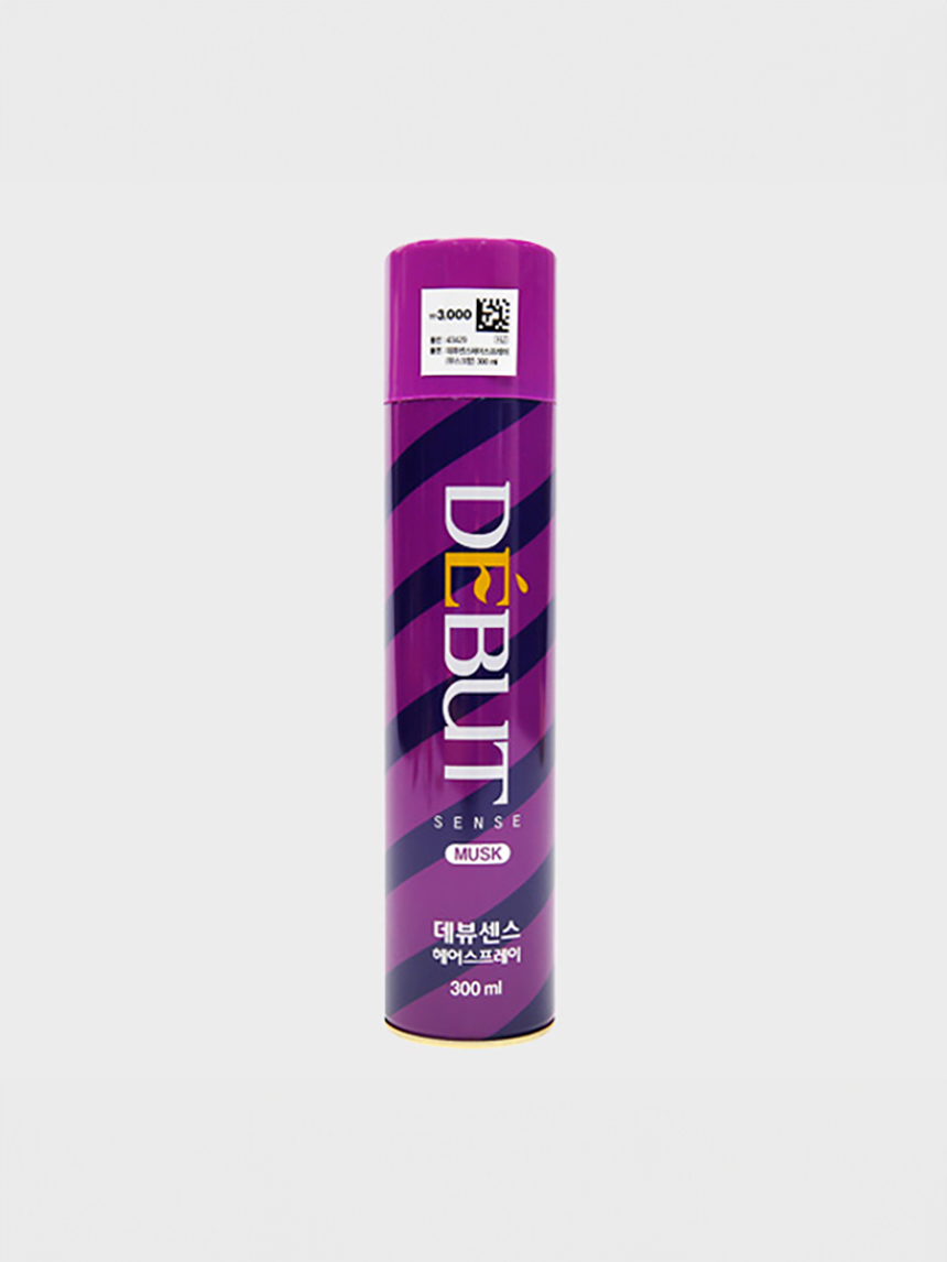 Debut Sense Hair Spray Musk Scent 300ml