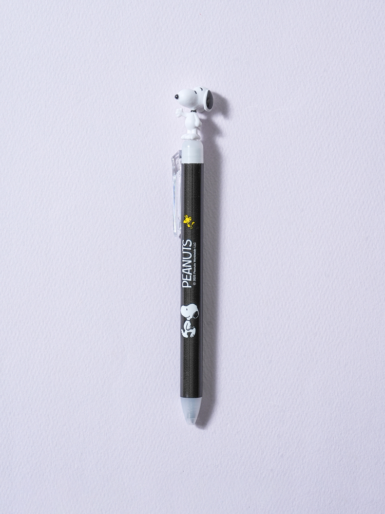 Peanuts Figure Gel Pen 0.5 mm Black Snoopy