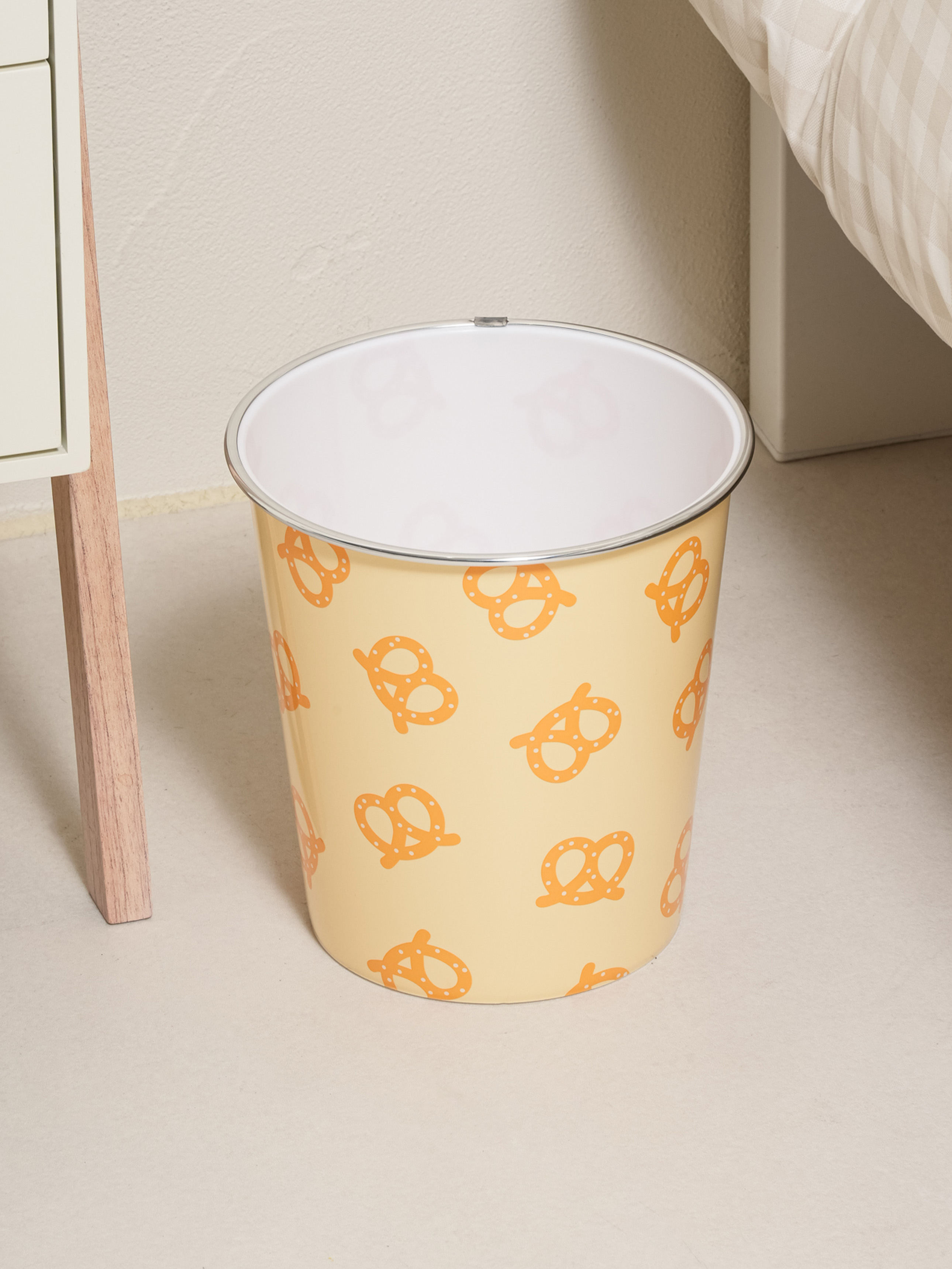 Warrior open trash can 3 L