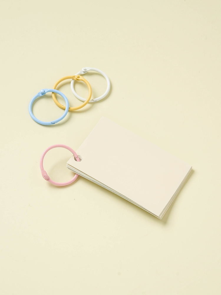 Color card ring 25 mm 14 pieces