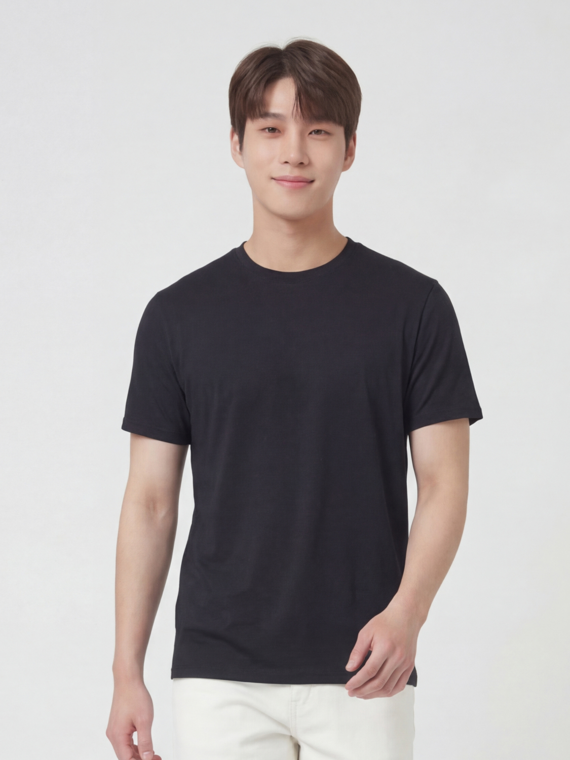[Men] Easy Cool Inner Cool T-Shirt 95/100/105 Black