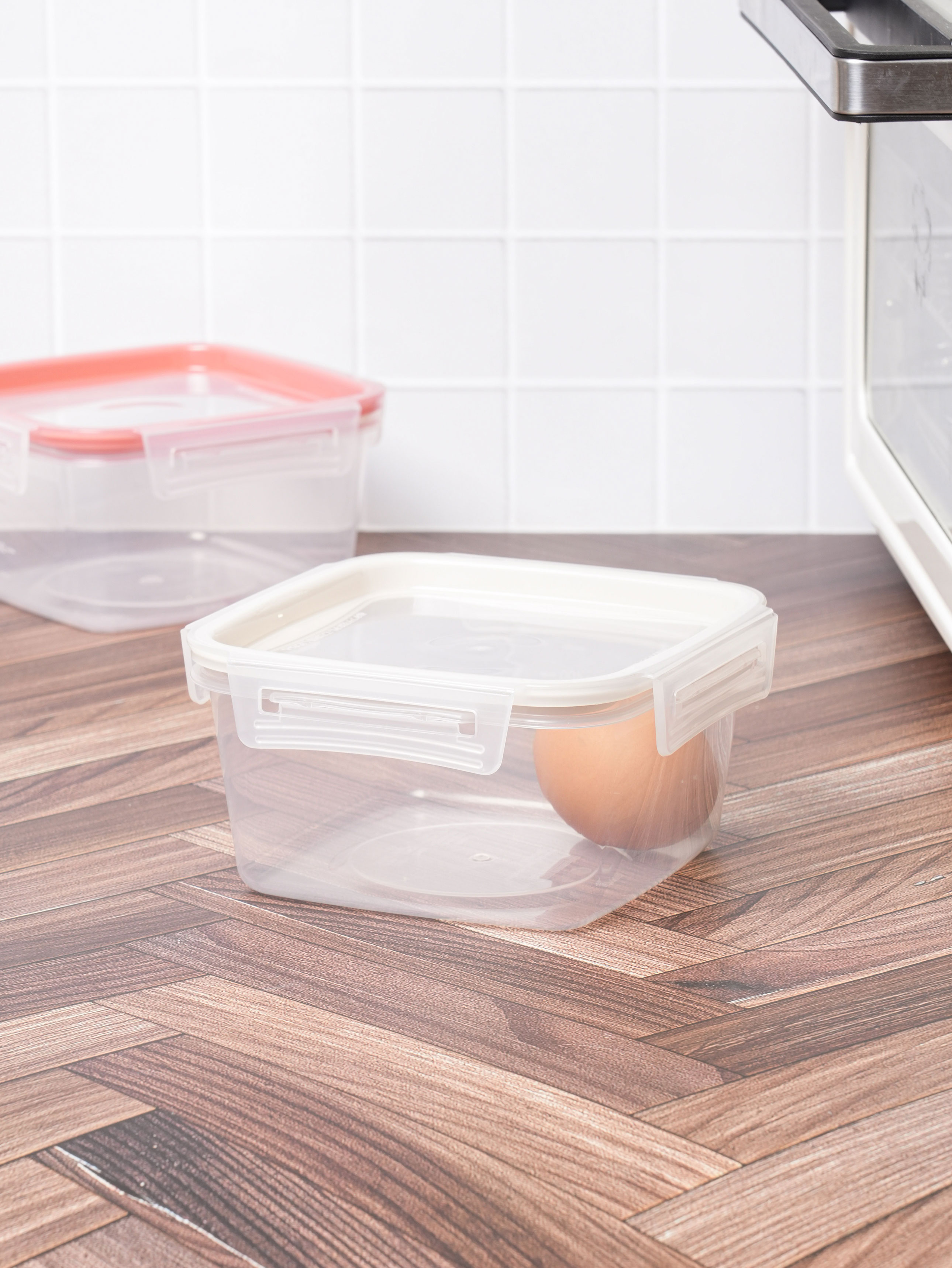 Made in Japan KEEP LOCK square airtight container (L) 2 pieces