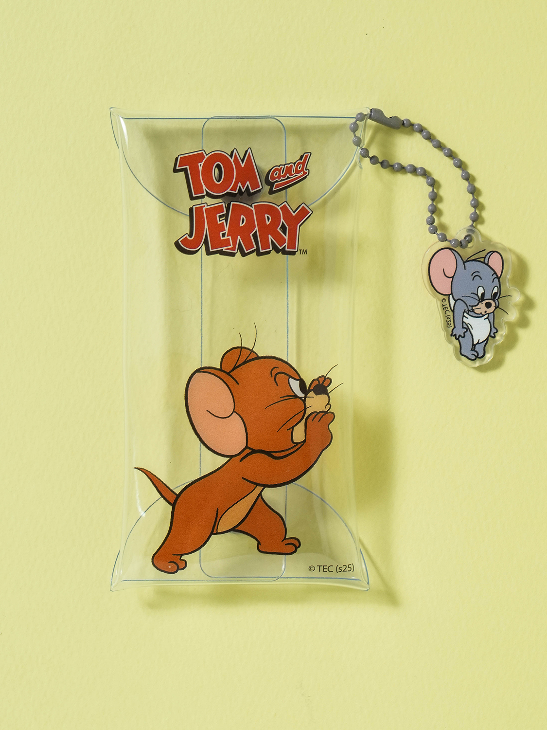 Tom and Jerry Snap Keyring Pouch Jerry