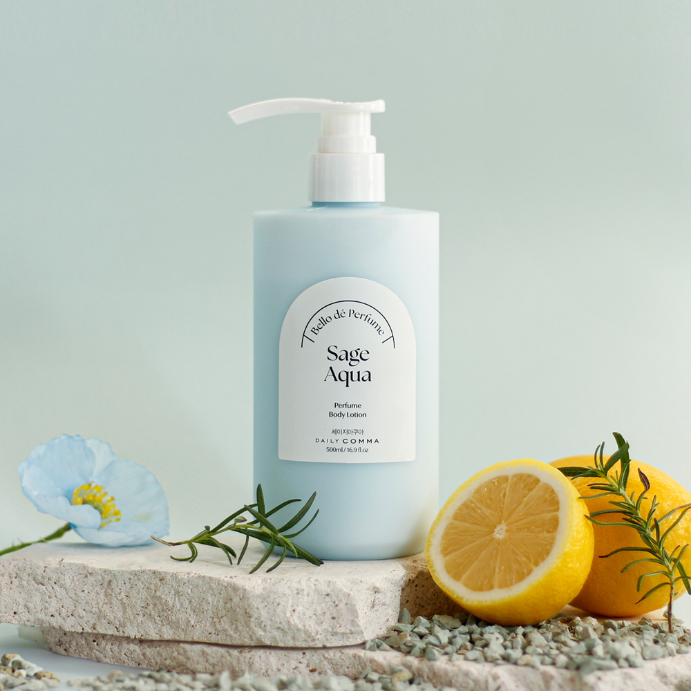 Daily Comma Velo de Parfum Body Lotion (Sage Aqua) 500ml