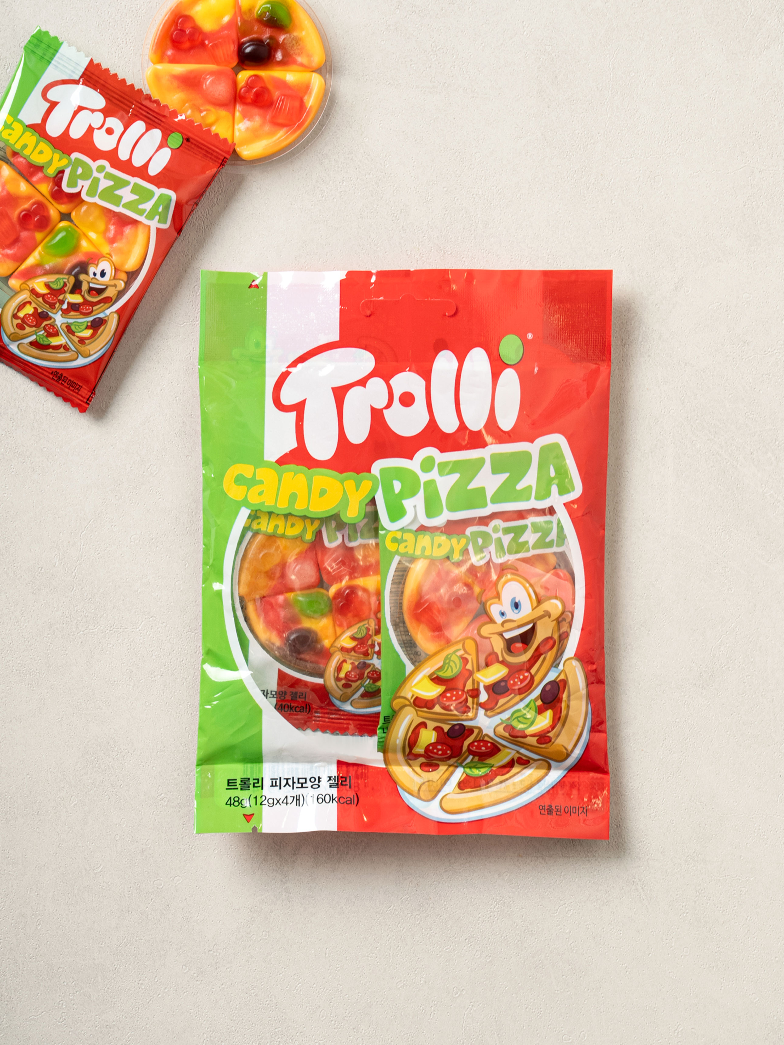 Trolley Pizza Shape Jelly 48 g