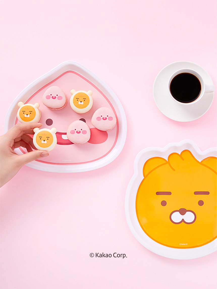 Little Kakao Friends Tray Apeach Approx. 24.5X25cm