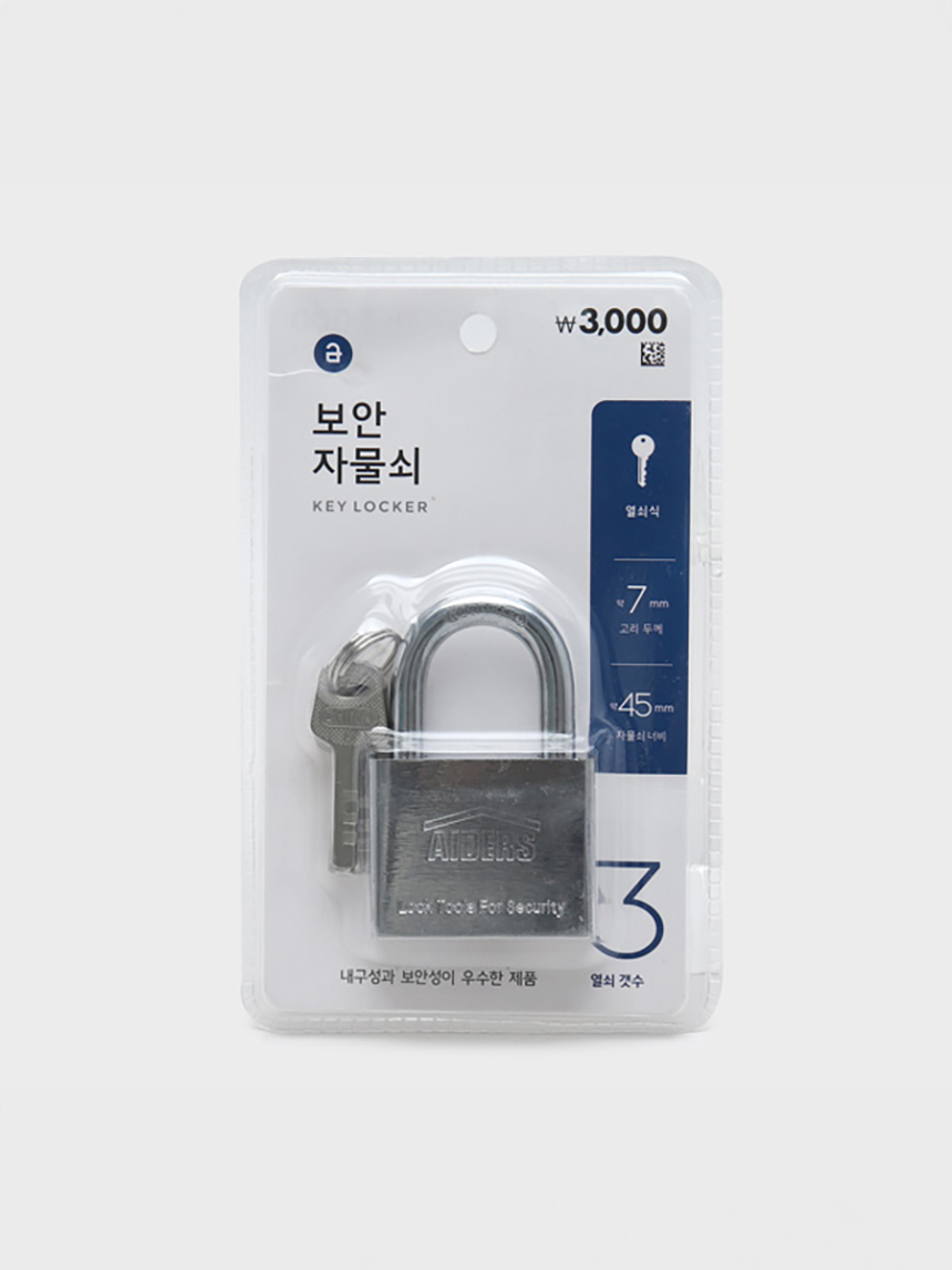 security padlock large