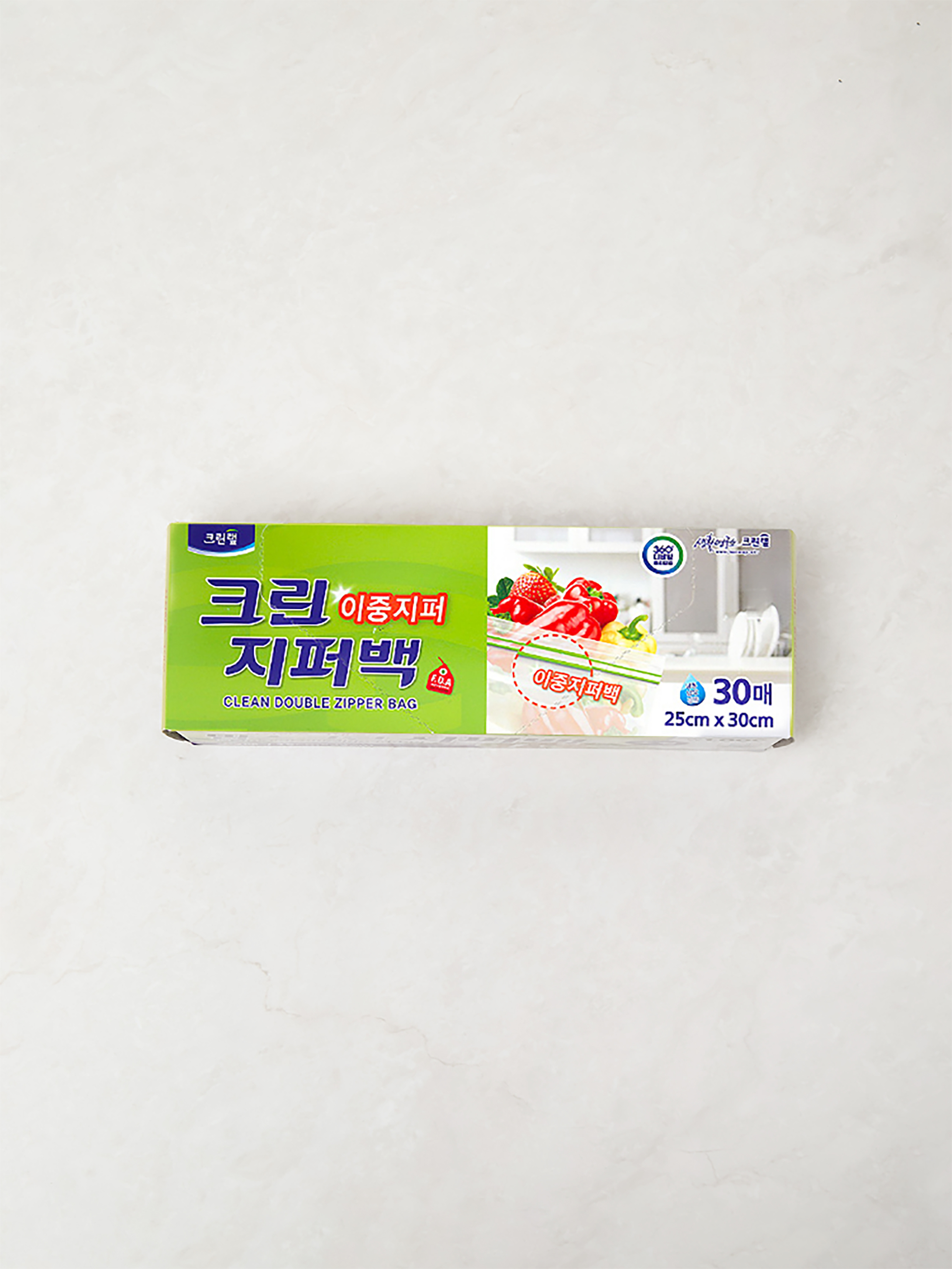 Clean Lap Clean Zipper Bag 30 Sheets 25X30 cm