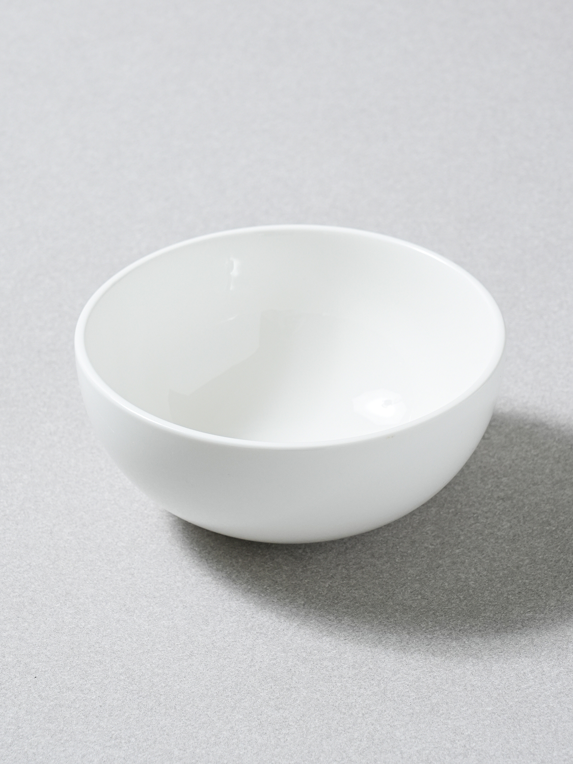 White simple bowl 15 cm