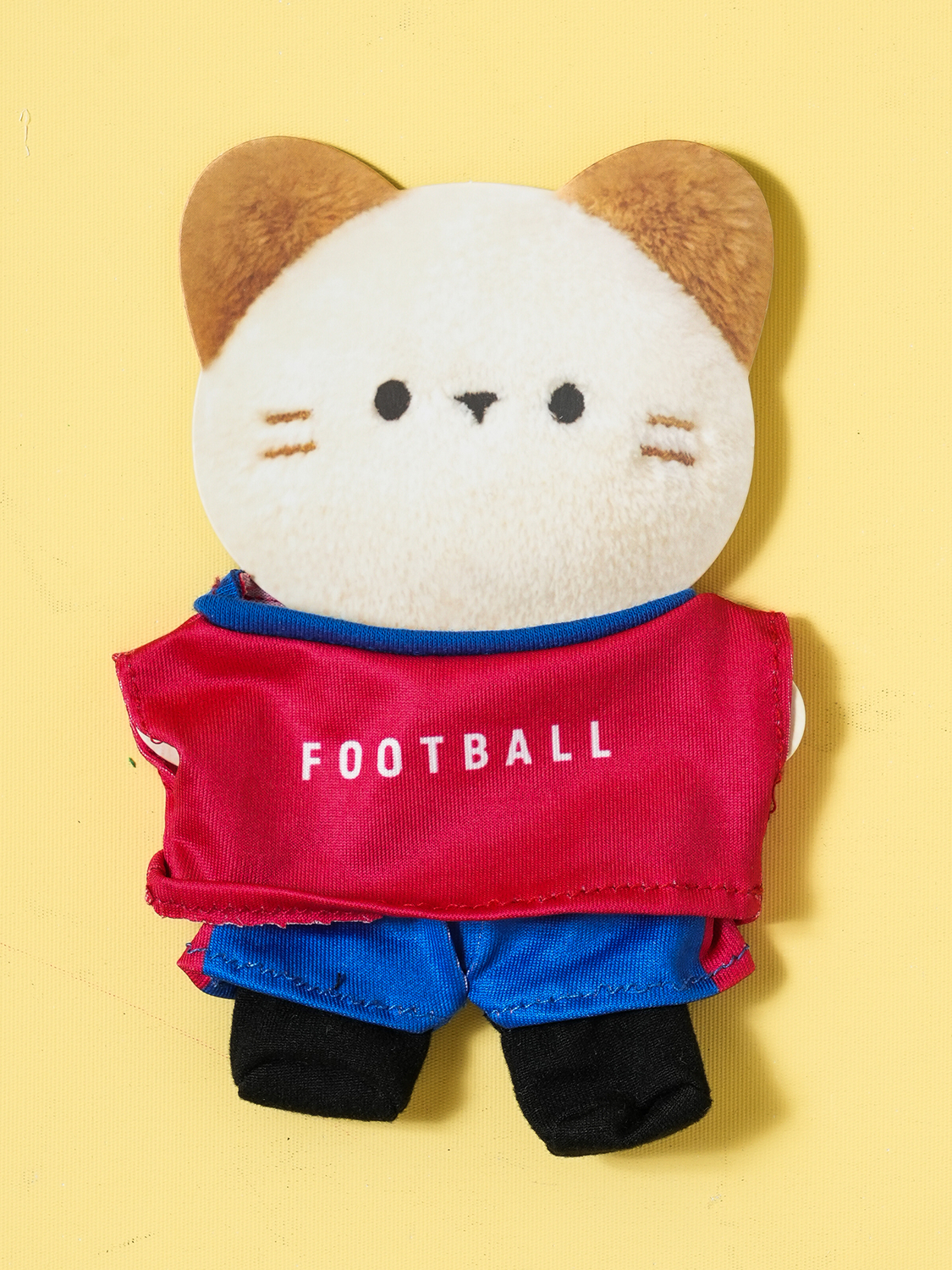 인형 DIY 옷 축구 유니폼 세트 레드