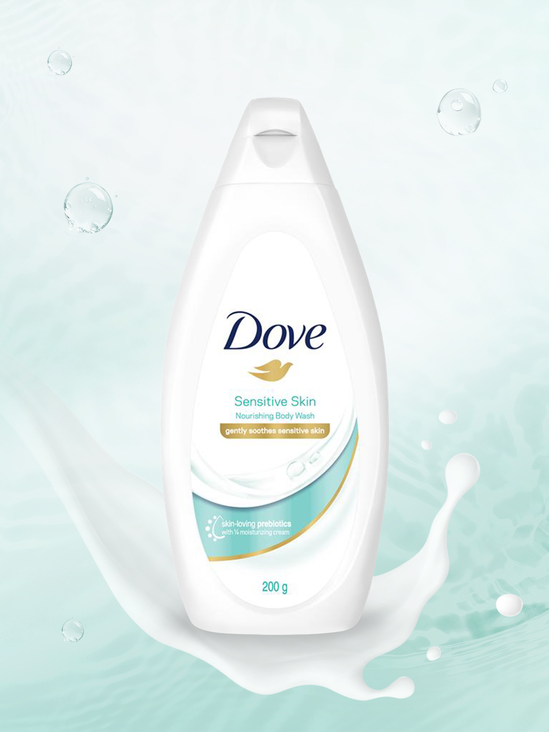Dove Sensitive Body Wash 200 ml