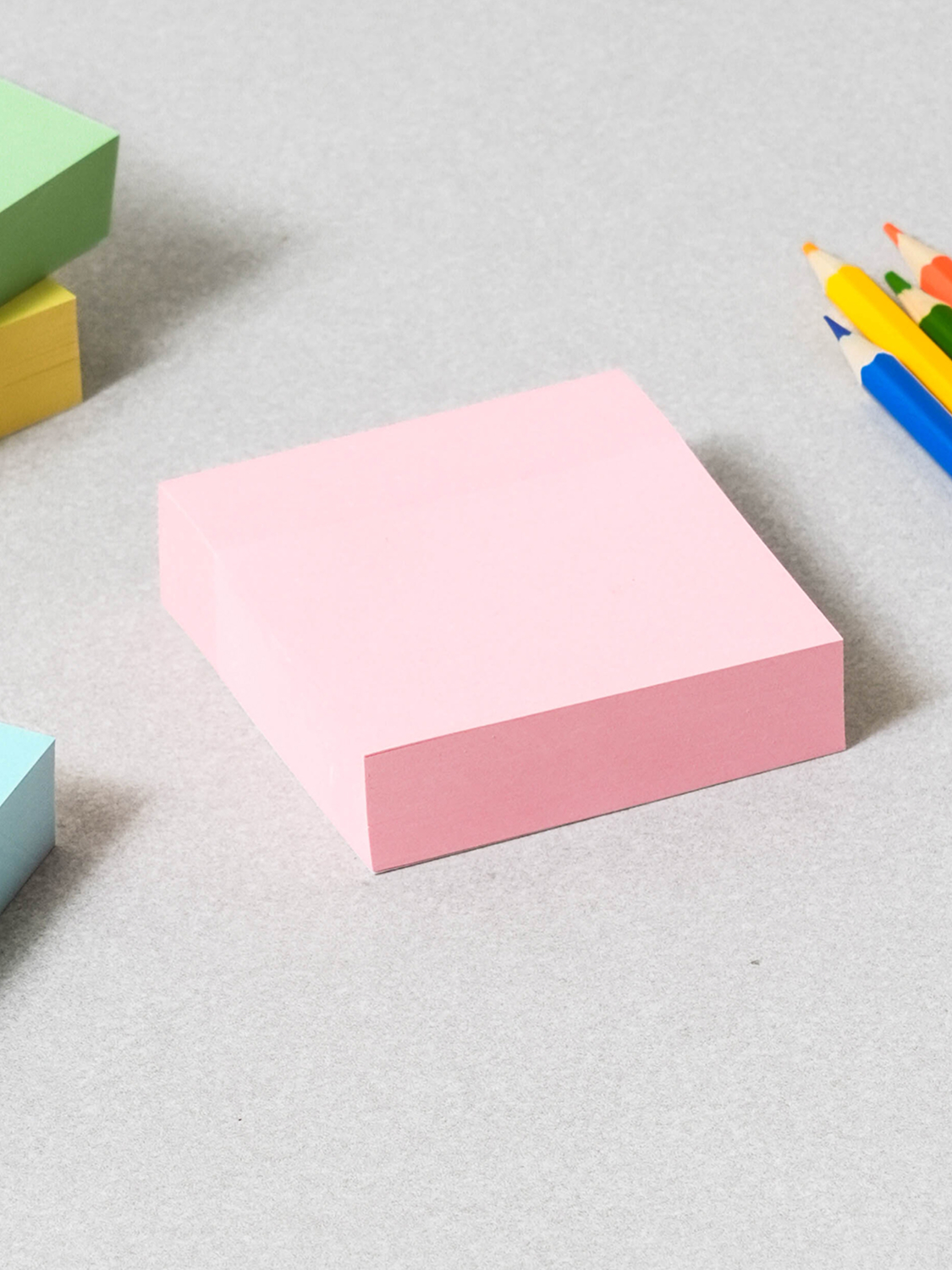 Pastel sticky note (75X75 mm/200 sheets)_Pink
