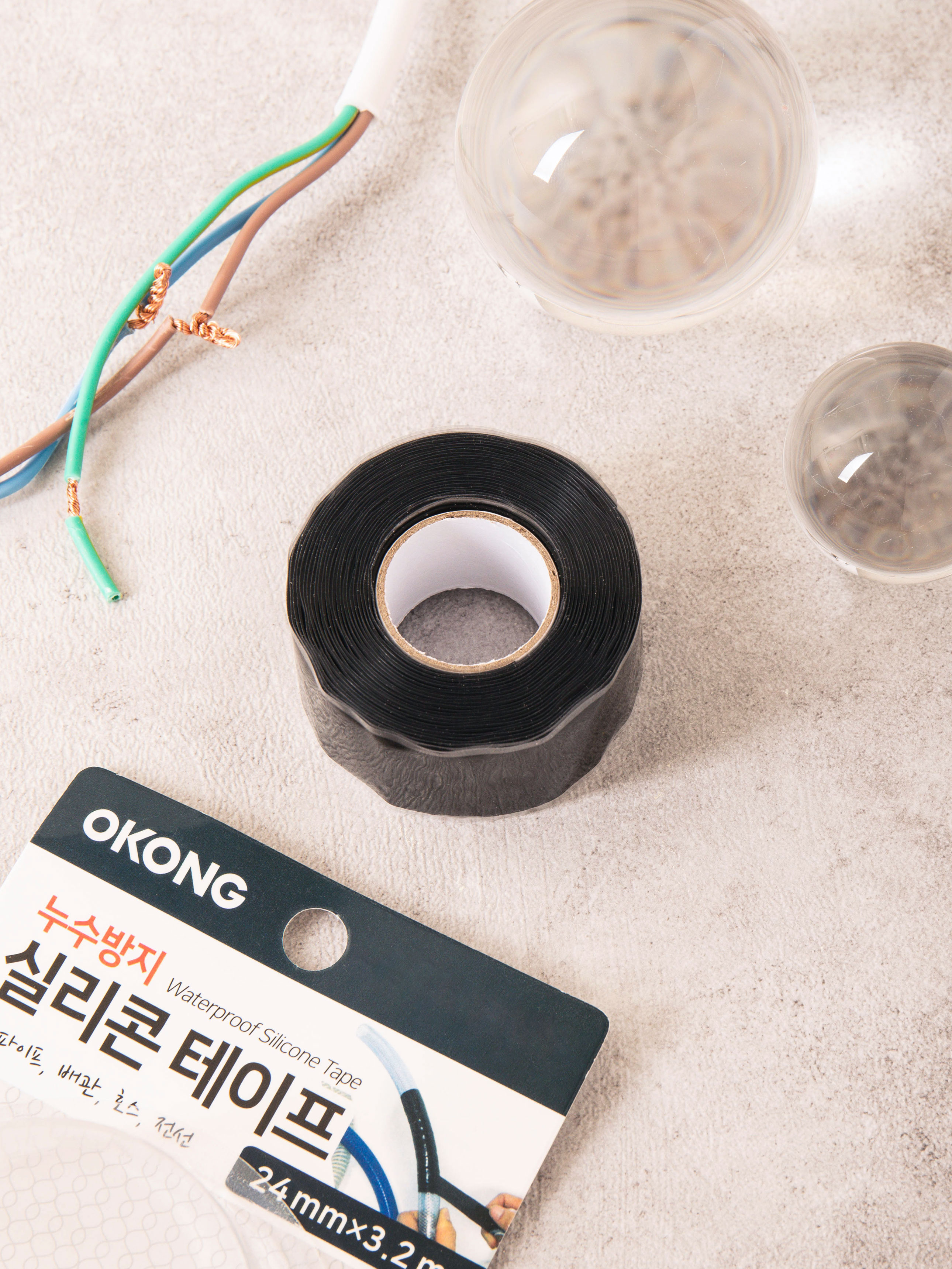 Goku leak-proof silicone tape 24mmX3.2m