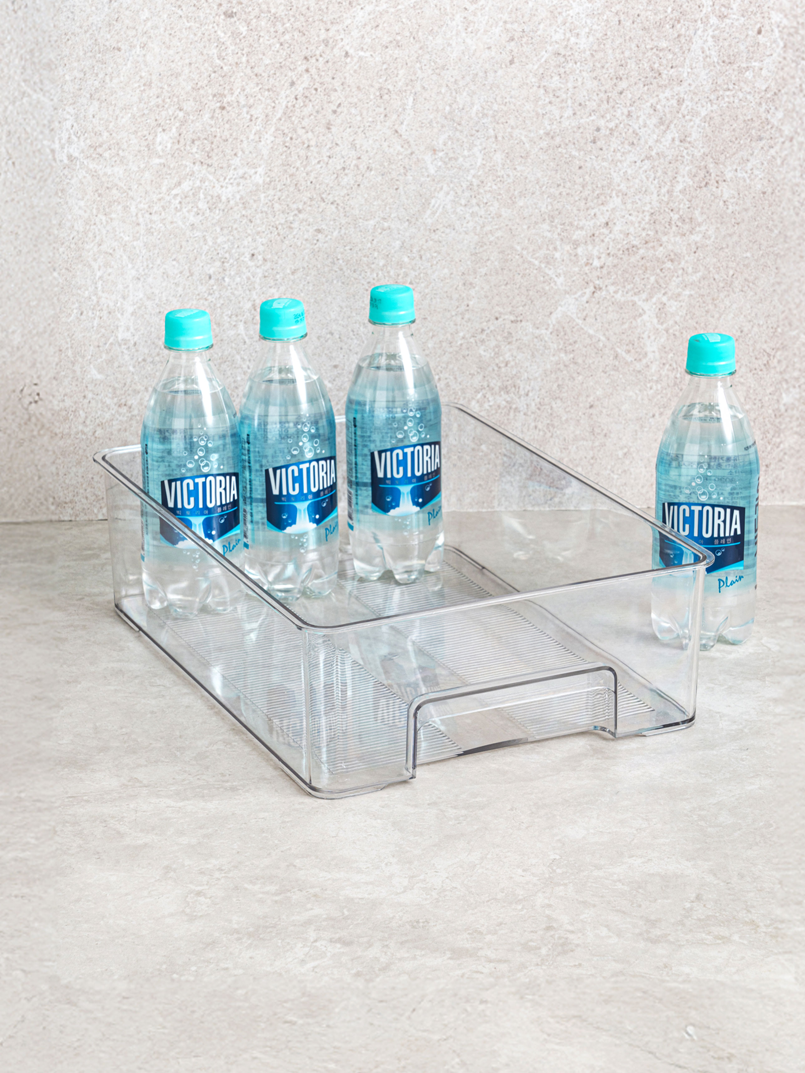 Transparent storage box 38