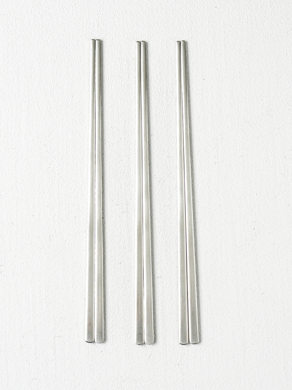 Stainless steel 304 slim chopsticks set (3 pieces)
