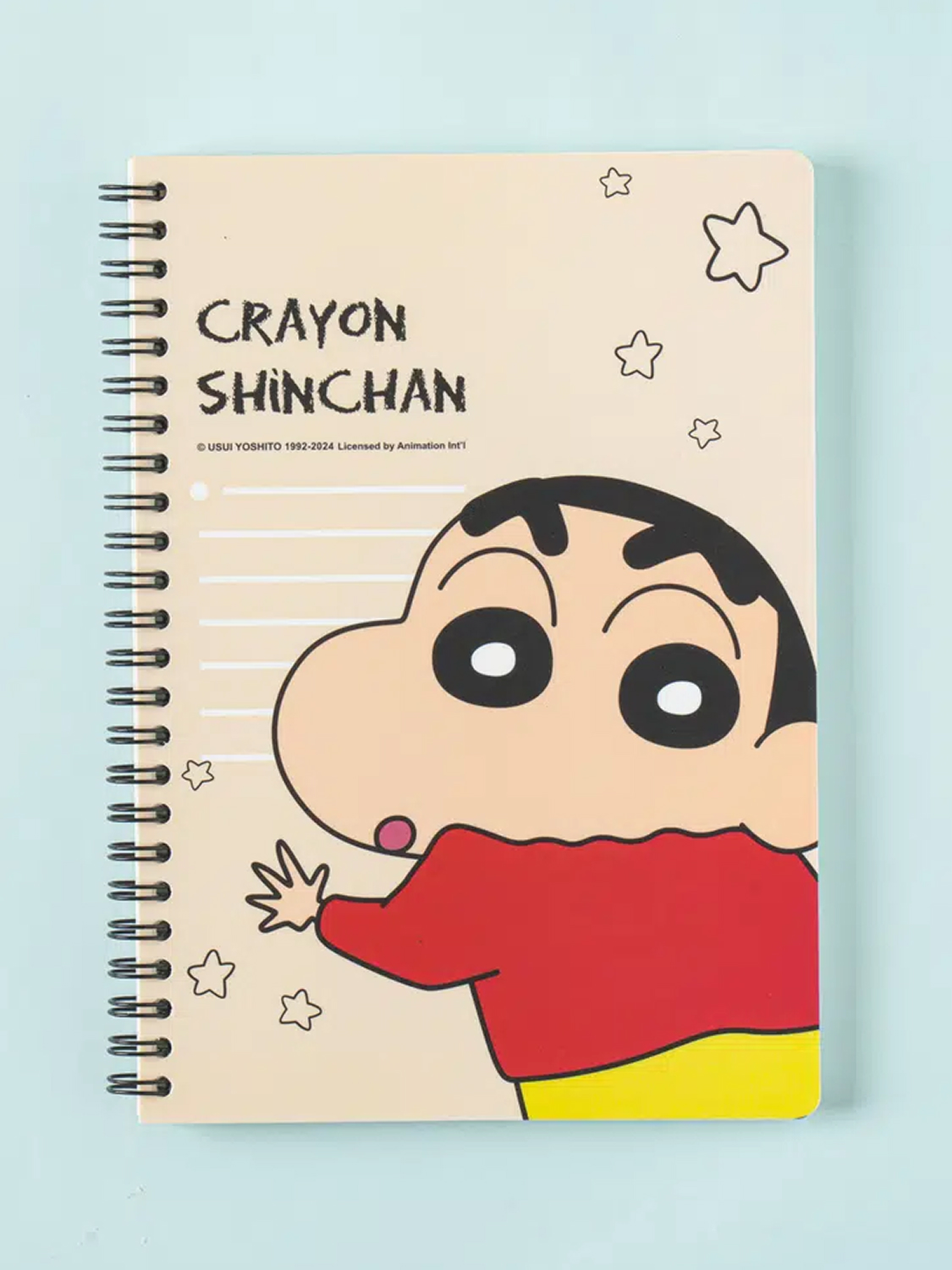 Crayon Shin-chan wired notebook A5 80 sheets