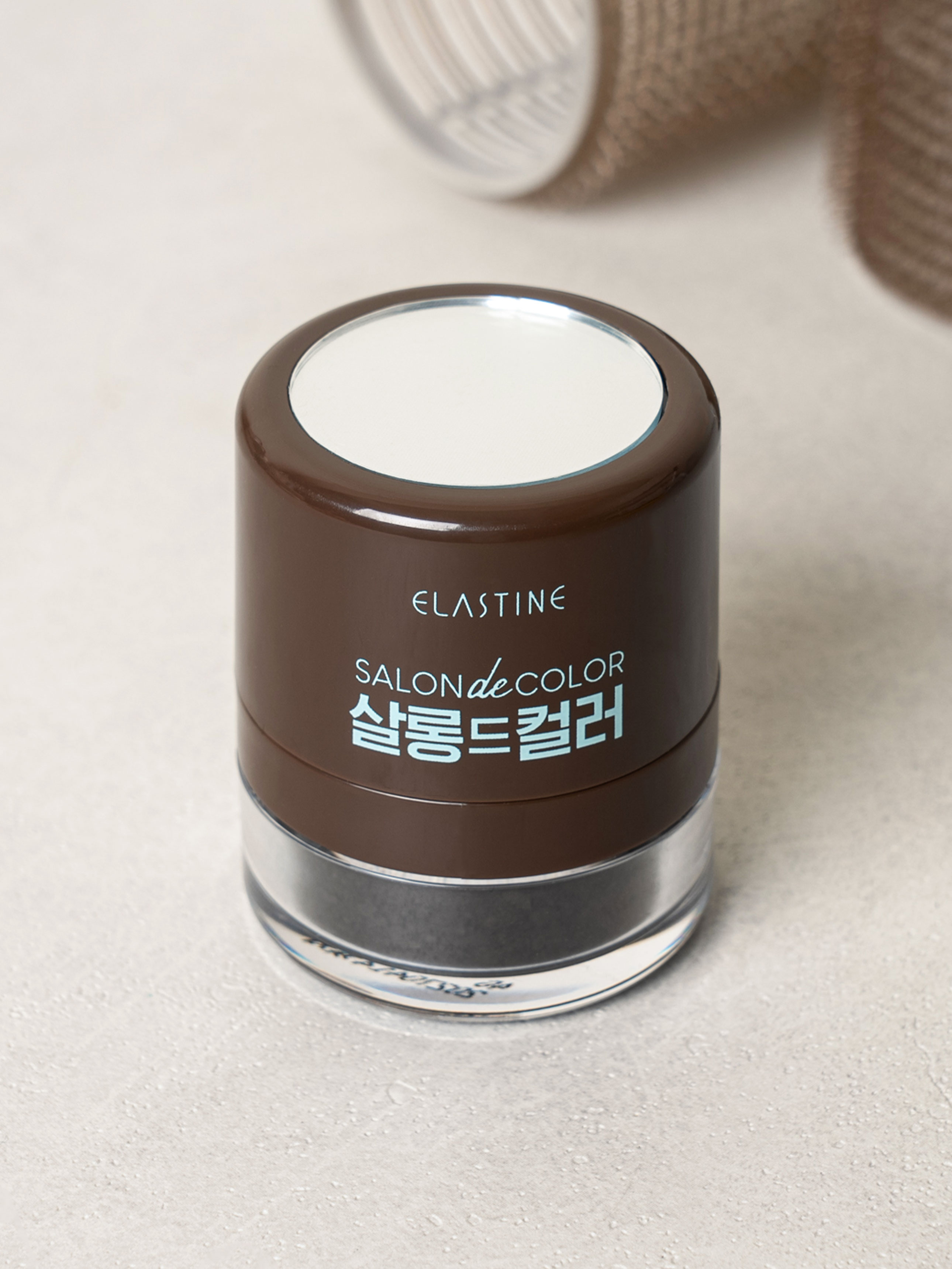 Elastane Pangpang Hair Cushion (dark brown)