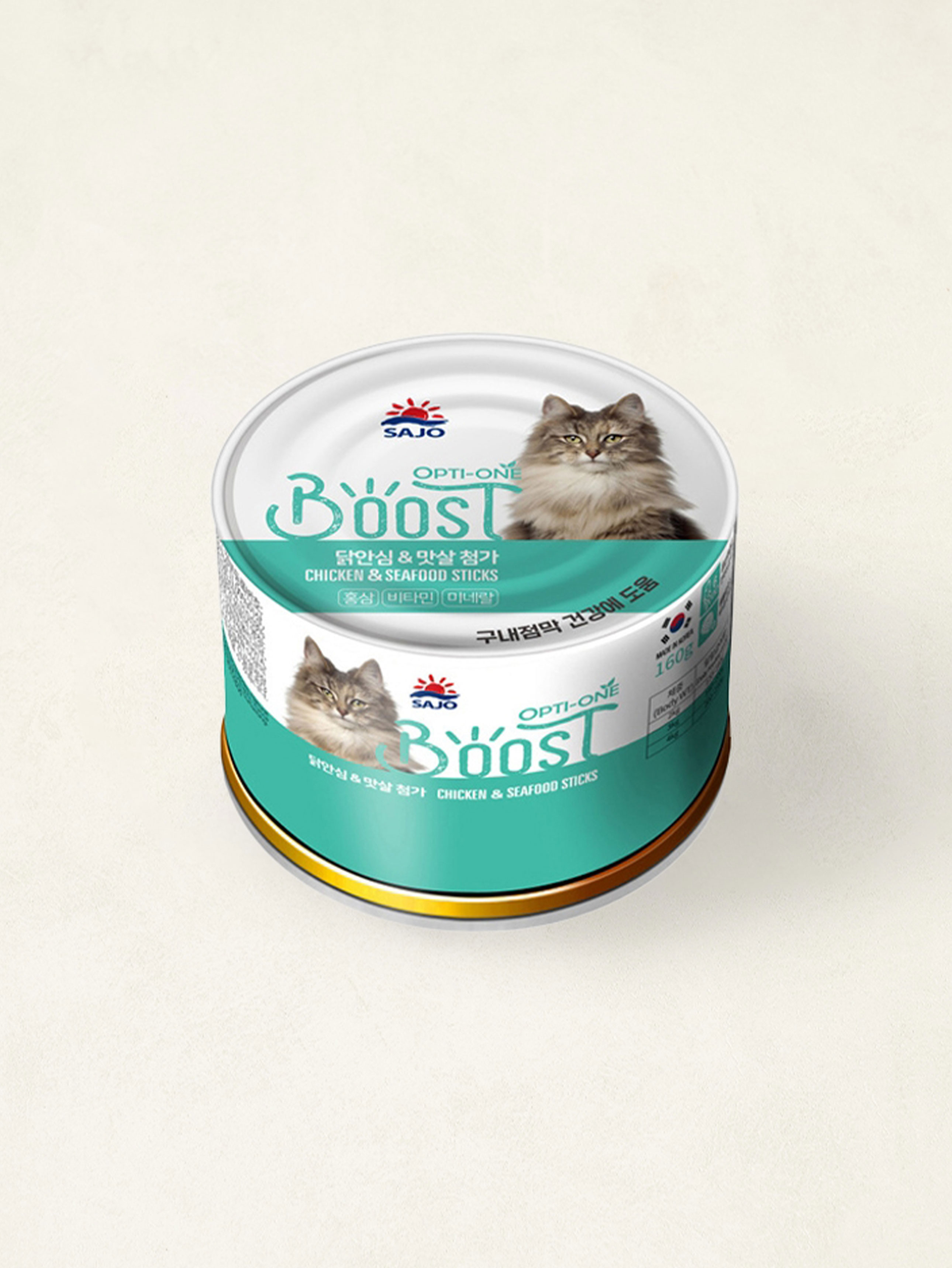 [Pet] Sajo Opti-One Boost Cat 160 g chicken tenderloin and meat