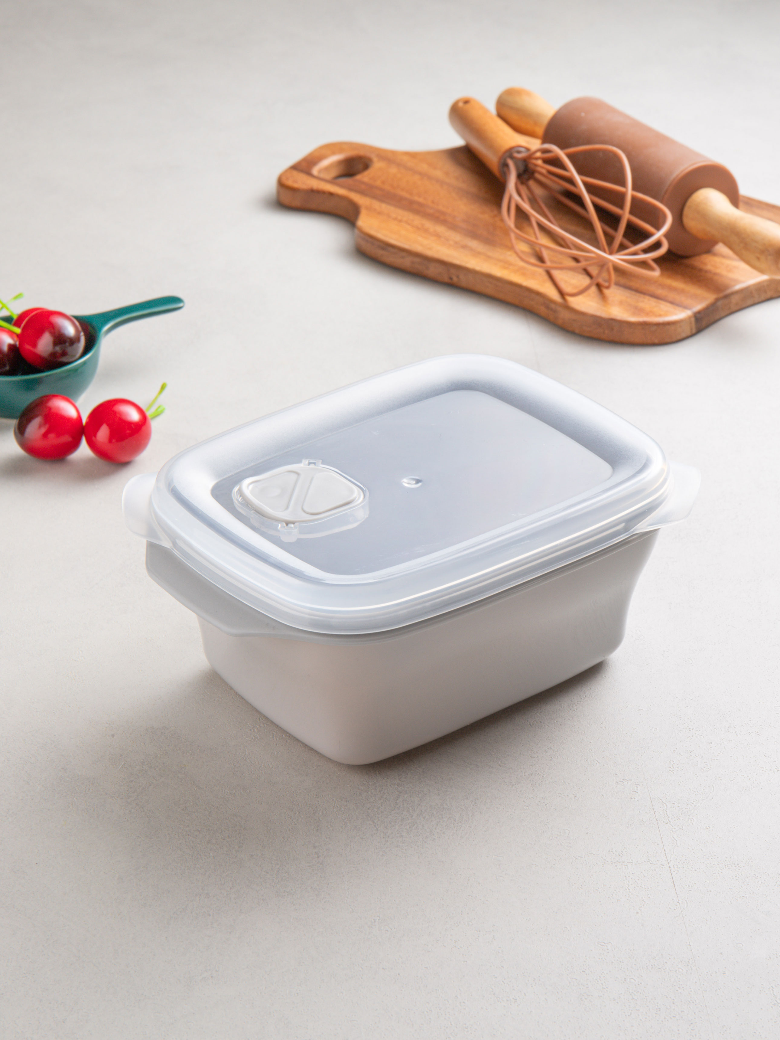 Microwave square container 700 ml
