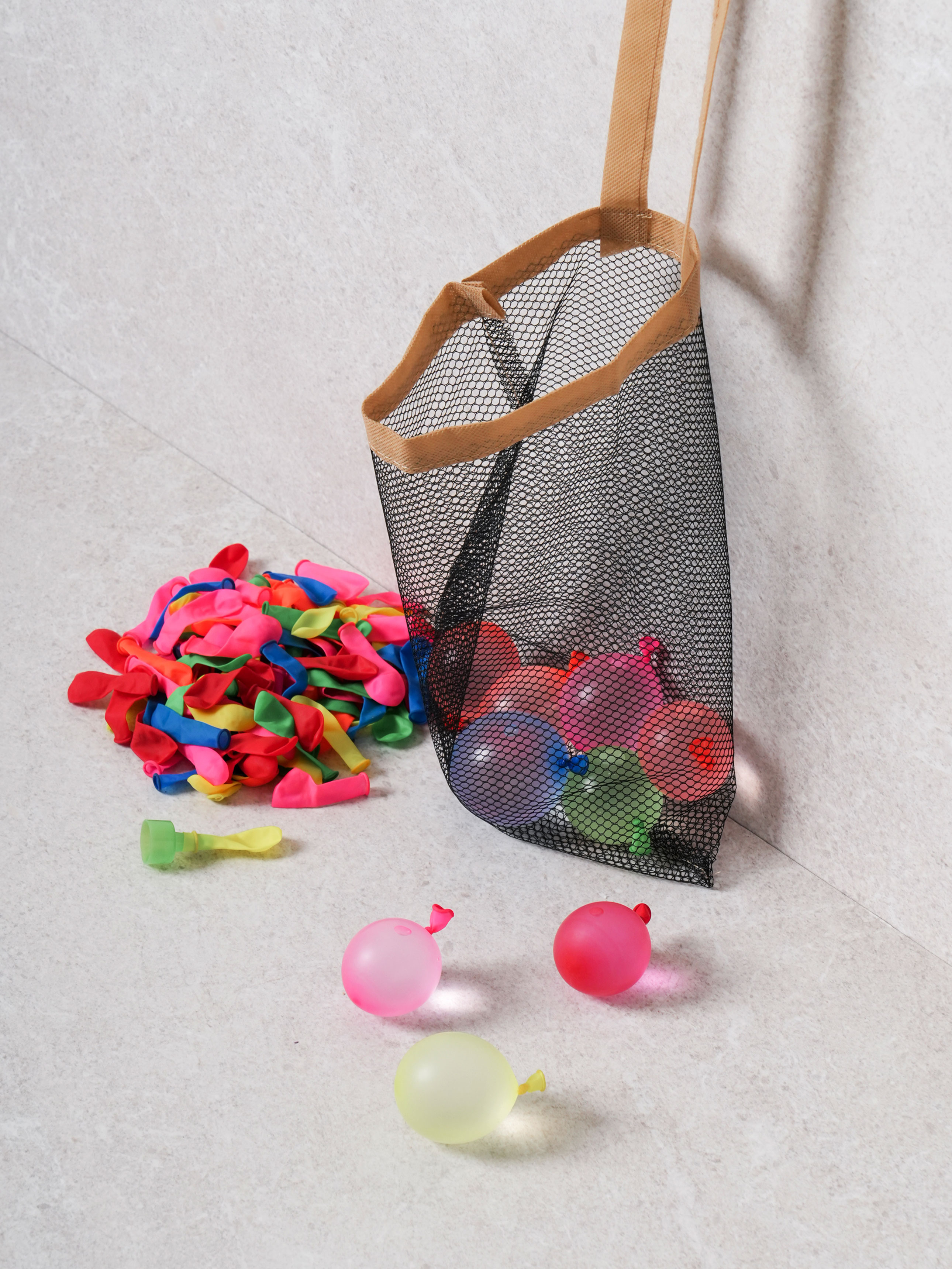 Mesh water balloon set (250 pieces)
