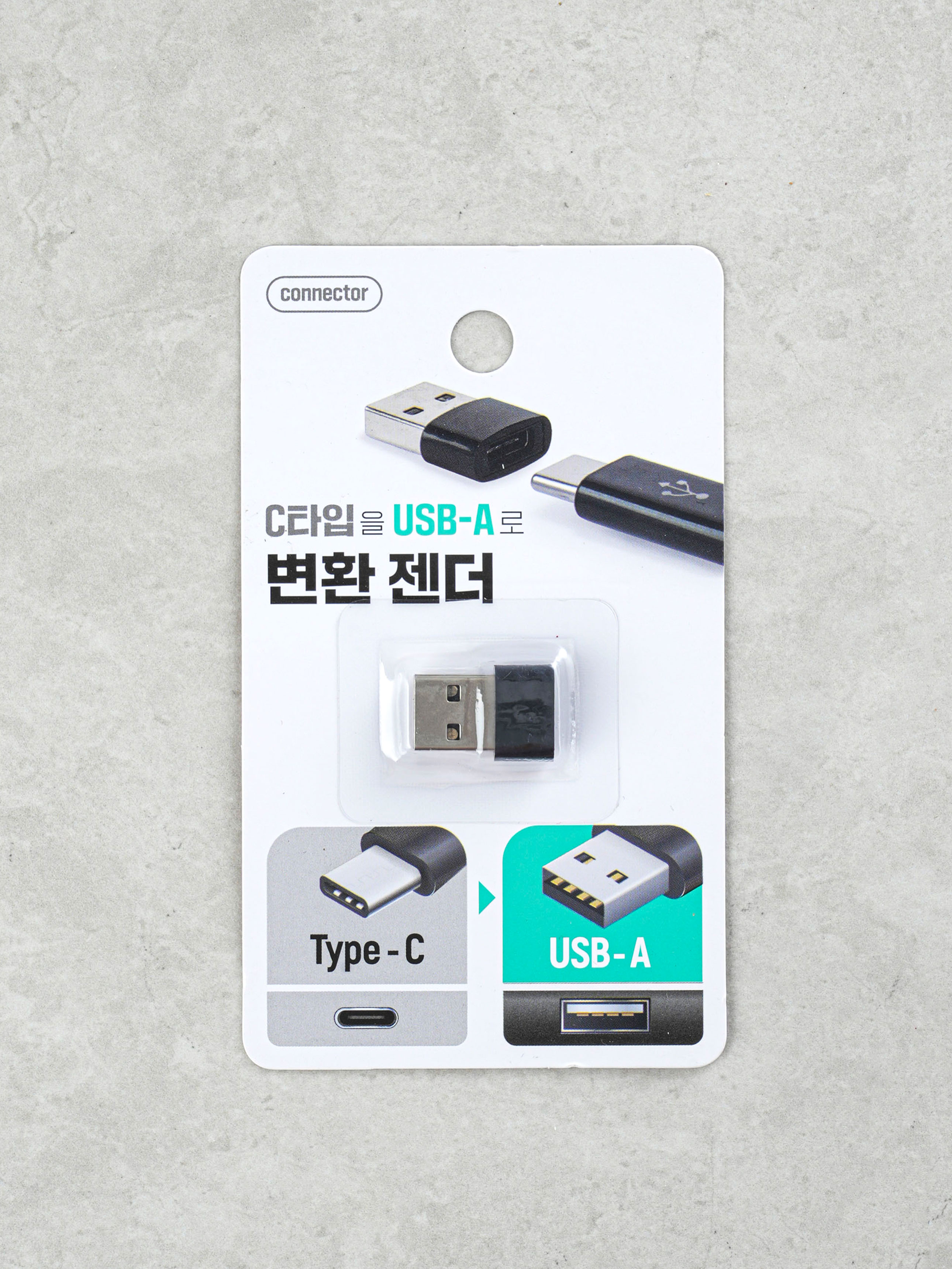 Type C to USB-A conversion gender