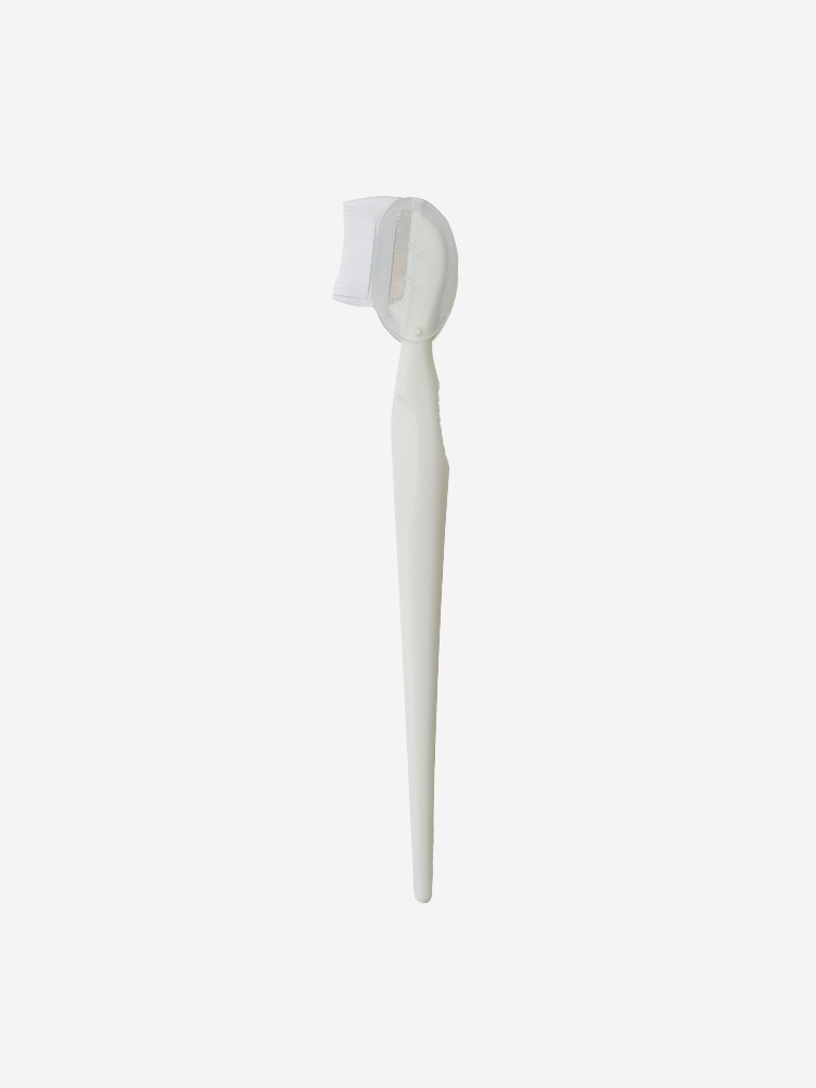 3 brush-type eyebrow knives