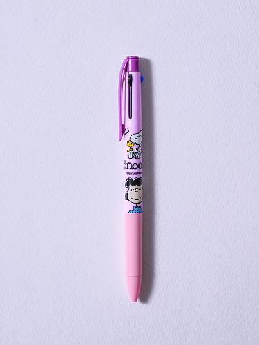 Peanuts Premium 3 Color Ballpoint Pen Black Blue Red 0.7 mm