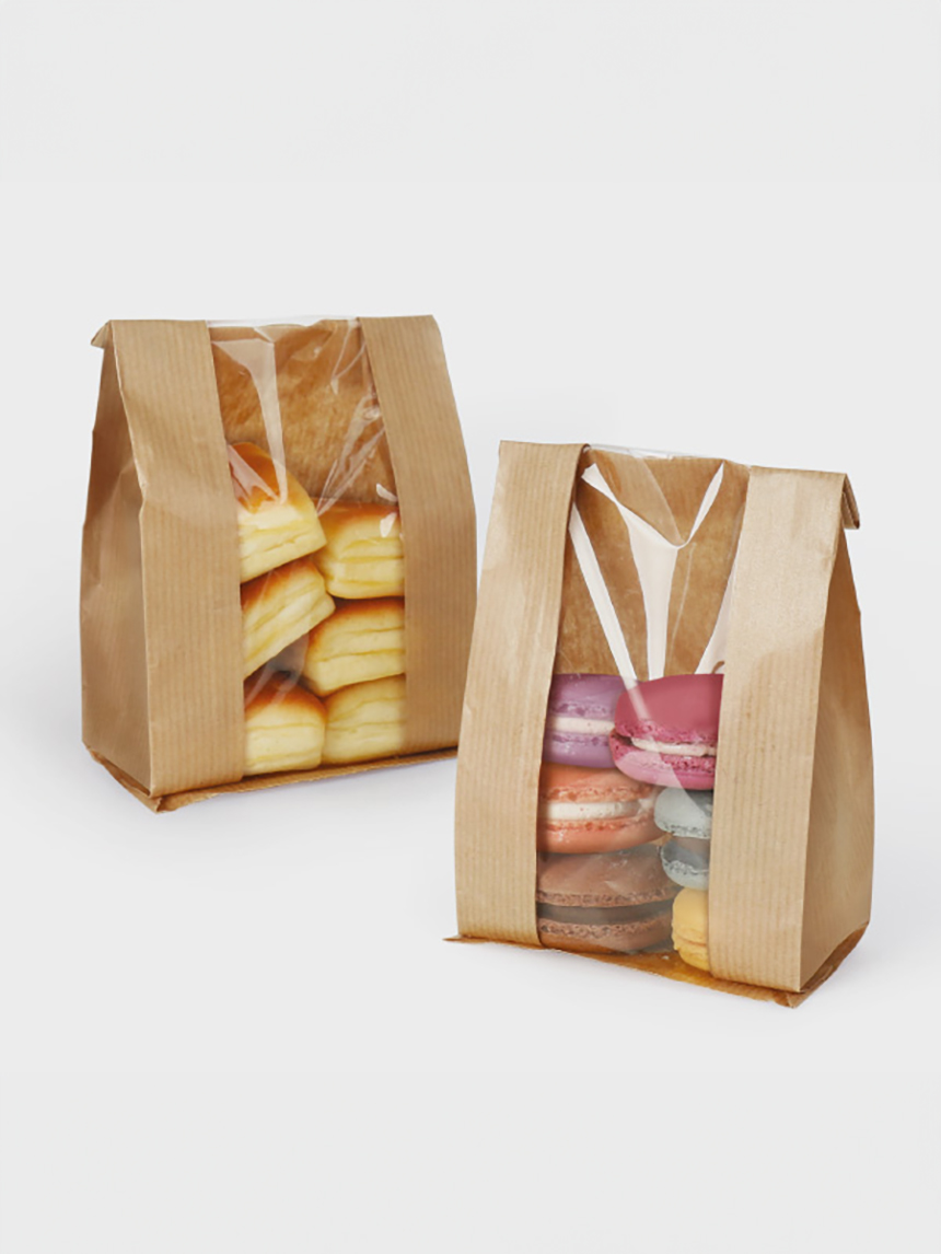12 bakery kraft bags