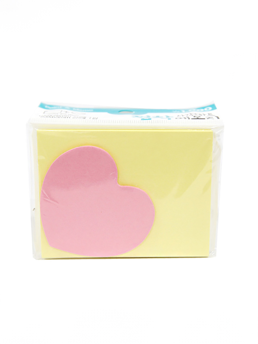 Sticky note (square, heart)