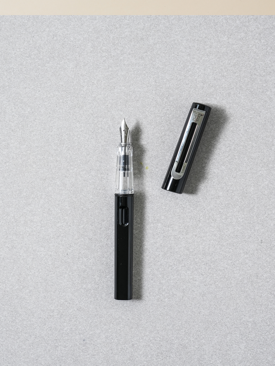 Fountain pen set F&EF black