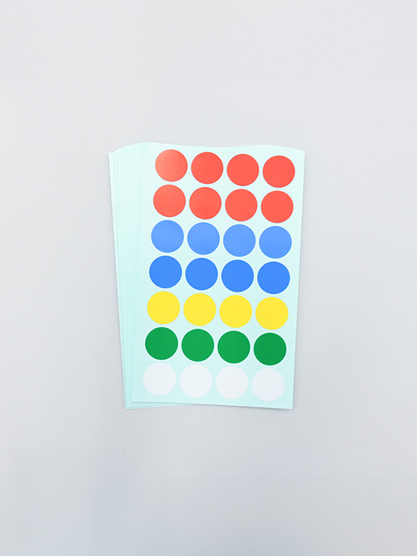 Round paper (large) 15 sheets