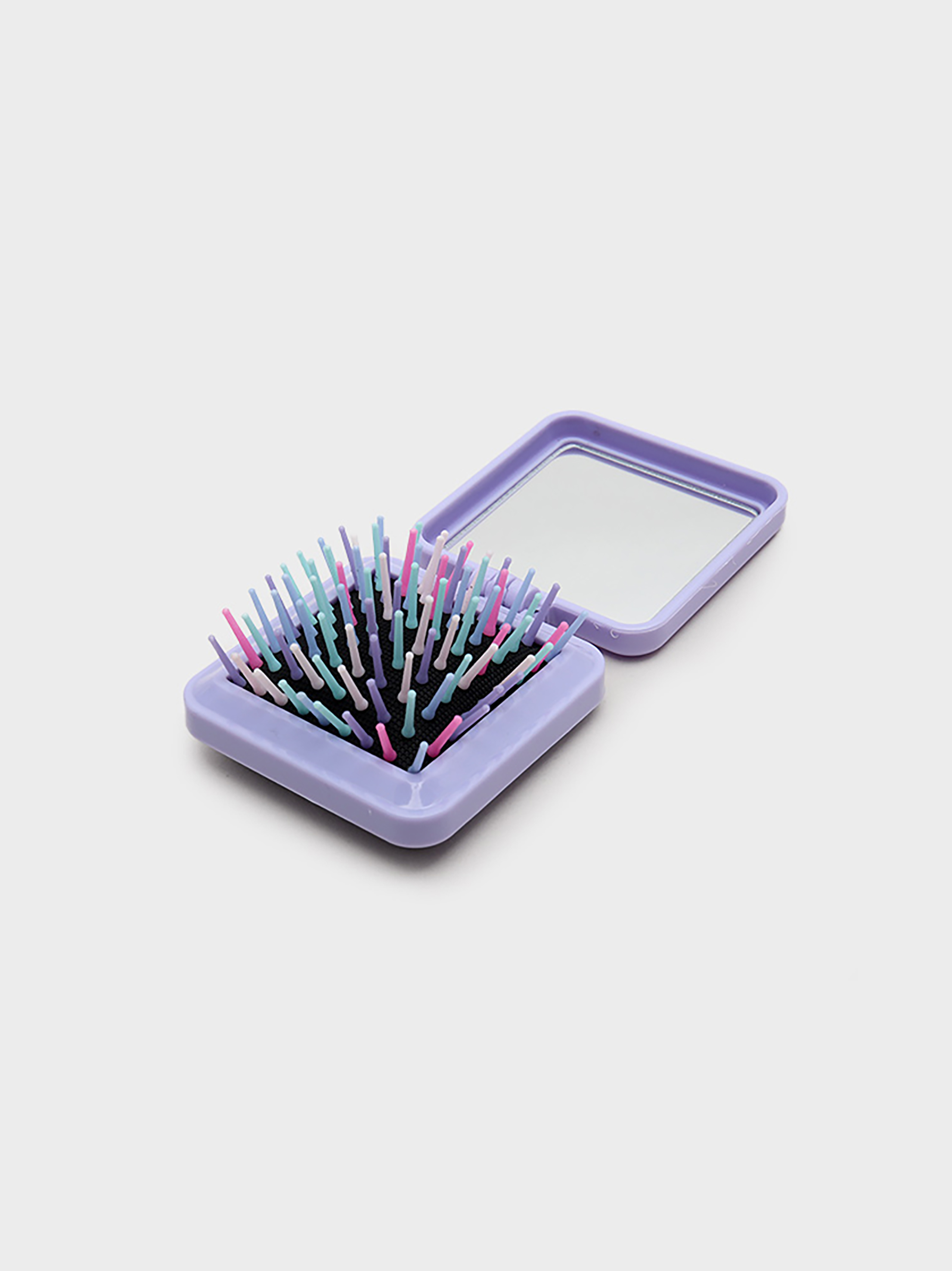 Portable Foldable Square Mirror Brush