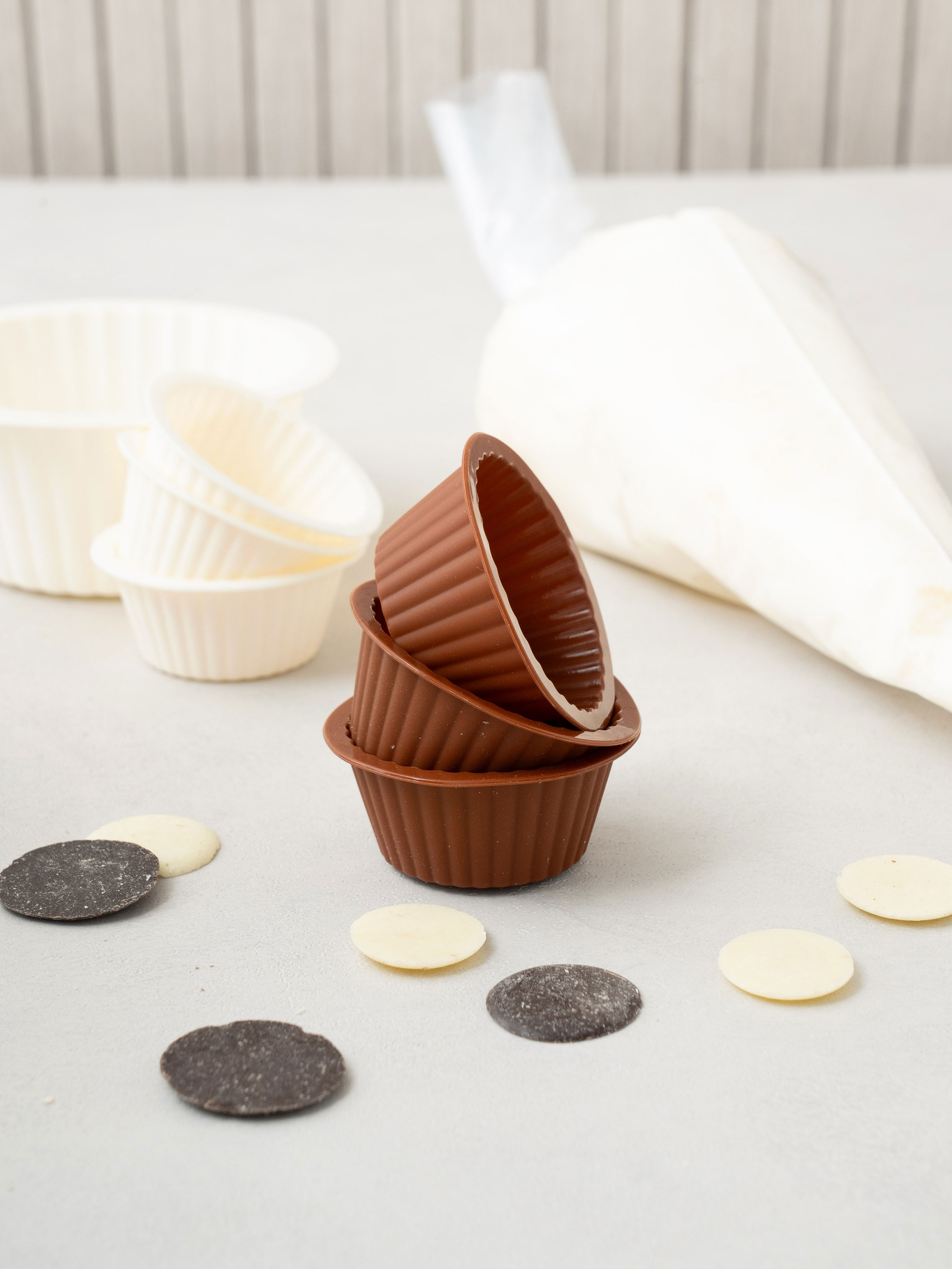 Silicone multipurpose muffin cups (6 small)