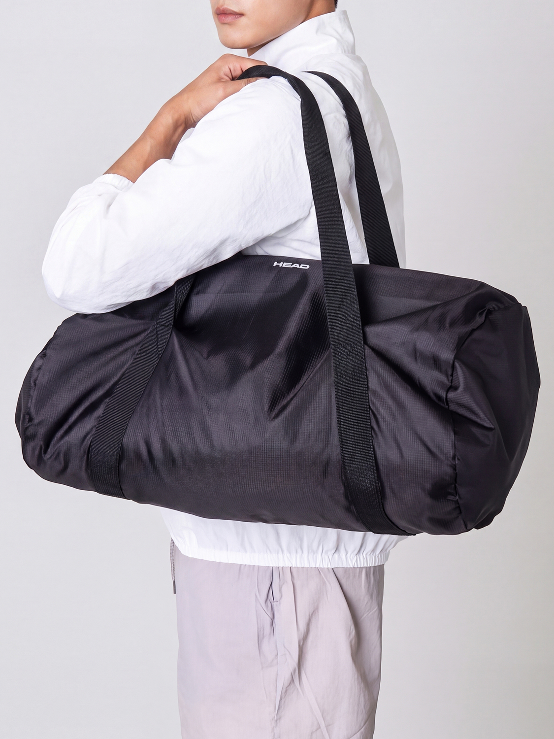HEAD foldable duffel bag black