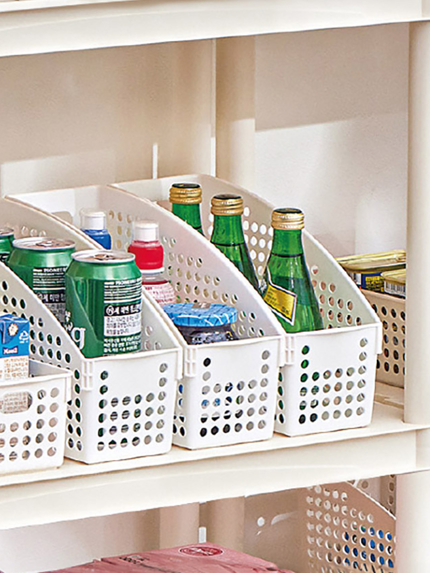 Living Mesh Basket No. 1 (White)